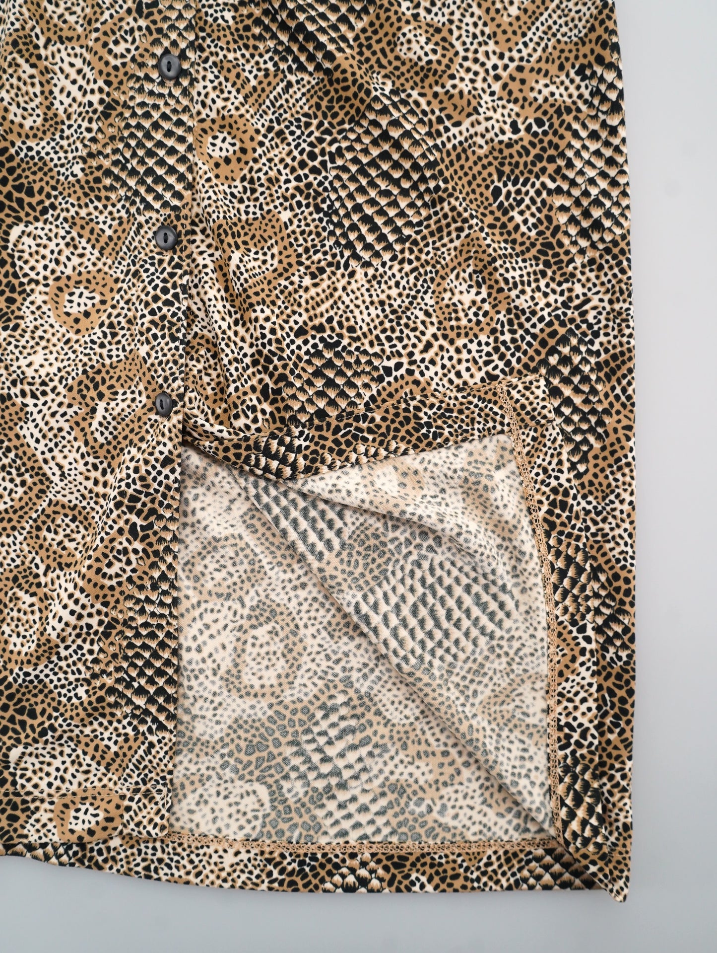 snake pattern one piece