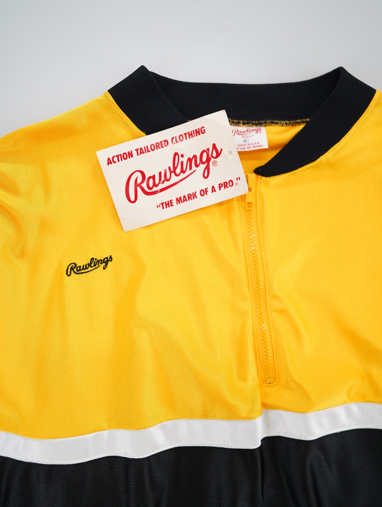 half zip nylon pullover