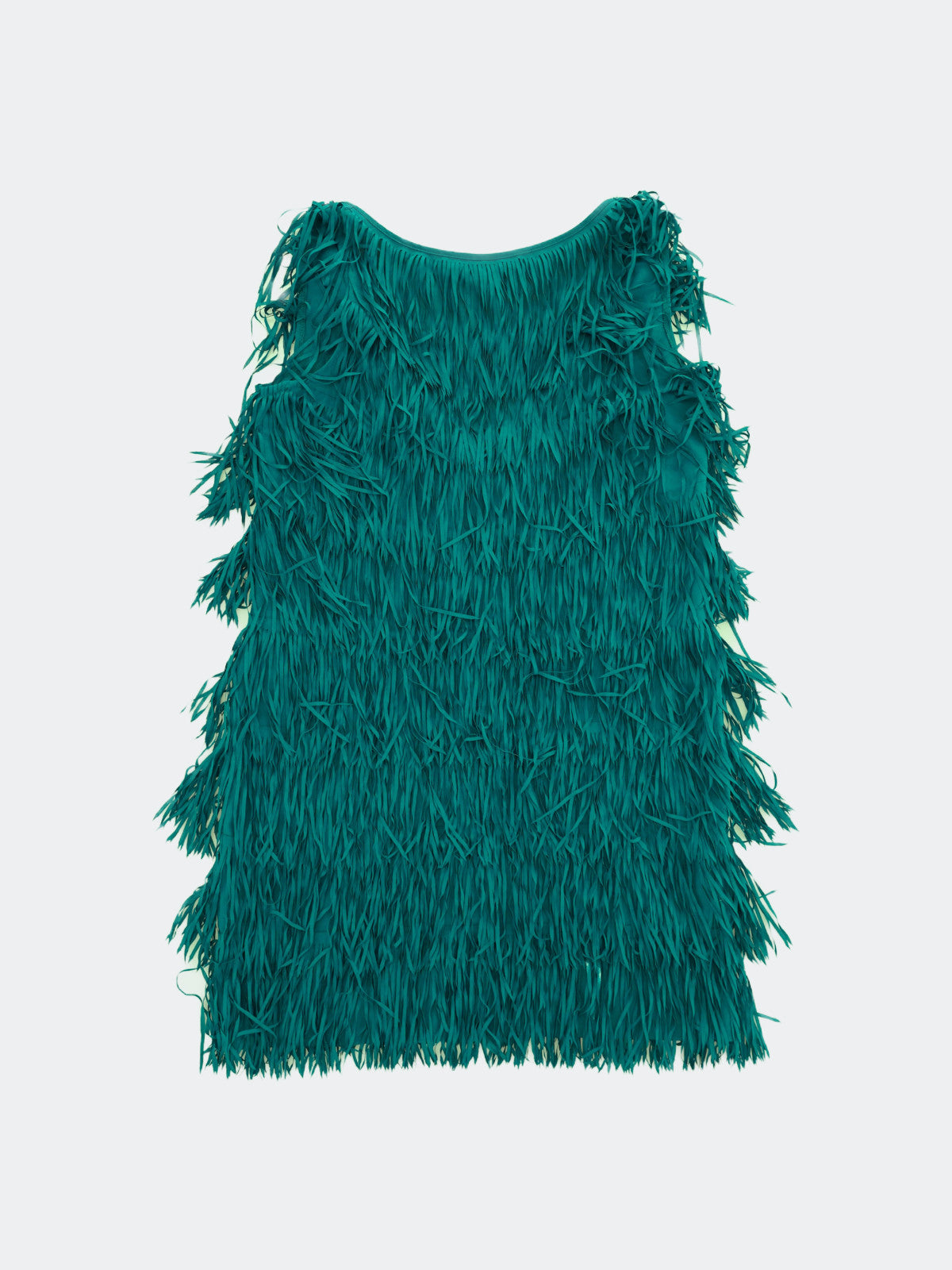 Fringe sleeveless dress