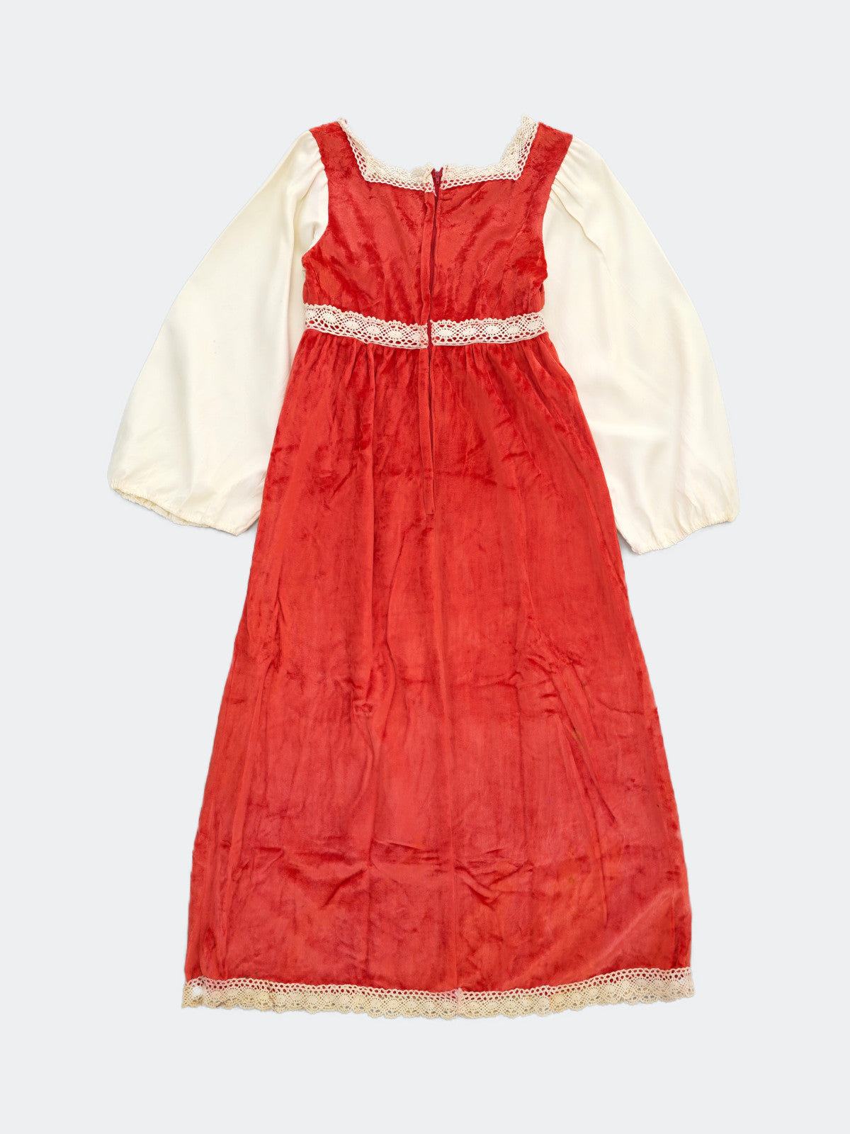 velour long dress