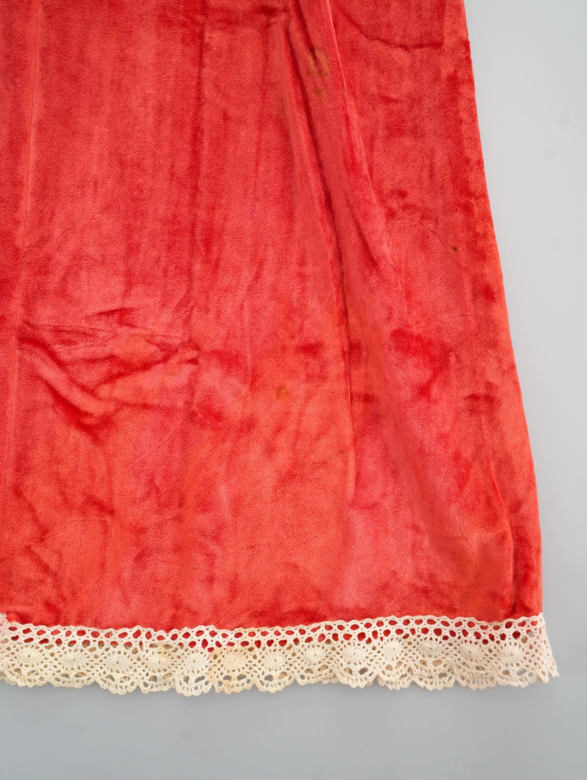 velour long dress