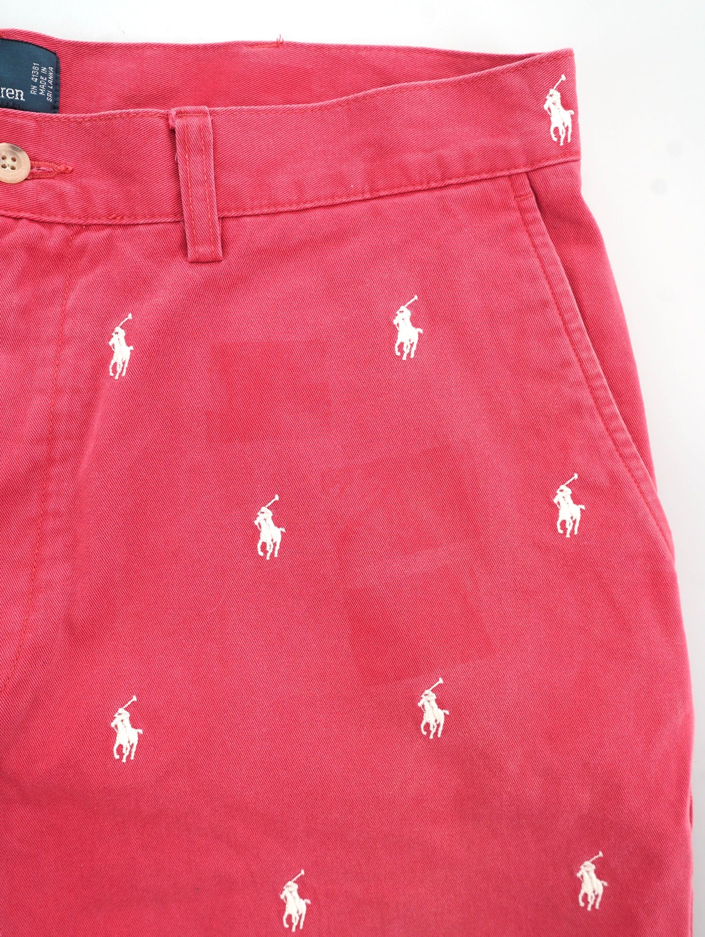 Polo by Ralph Laurent pattern short pants