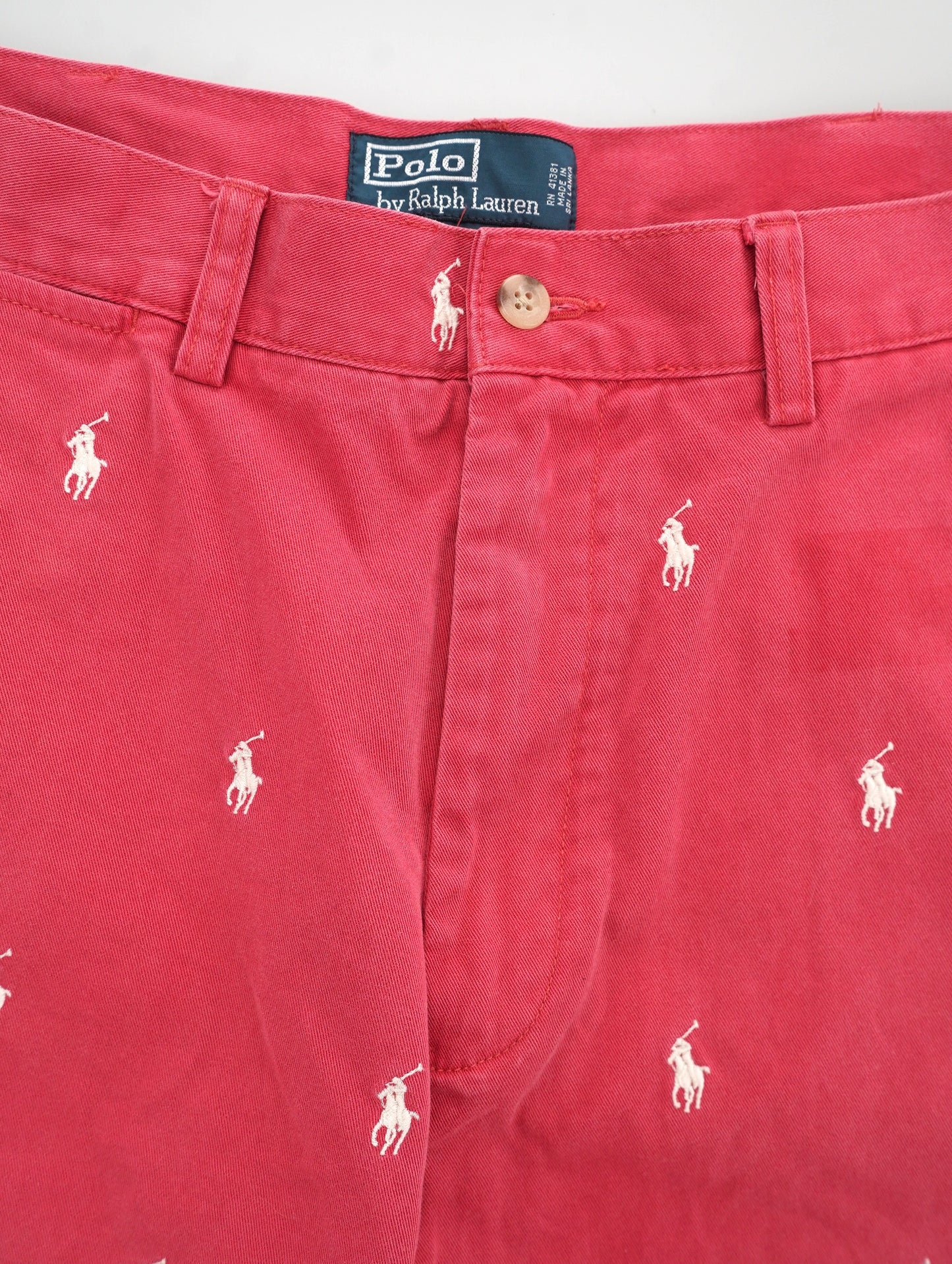 Polo by Ralph Laurent pattern short pants