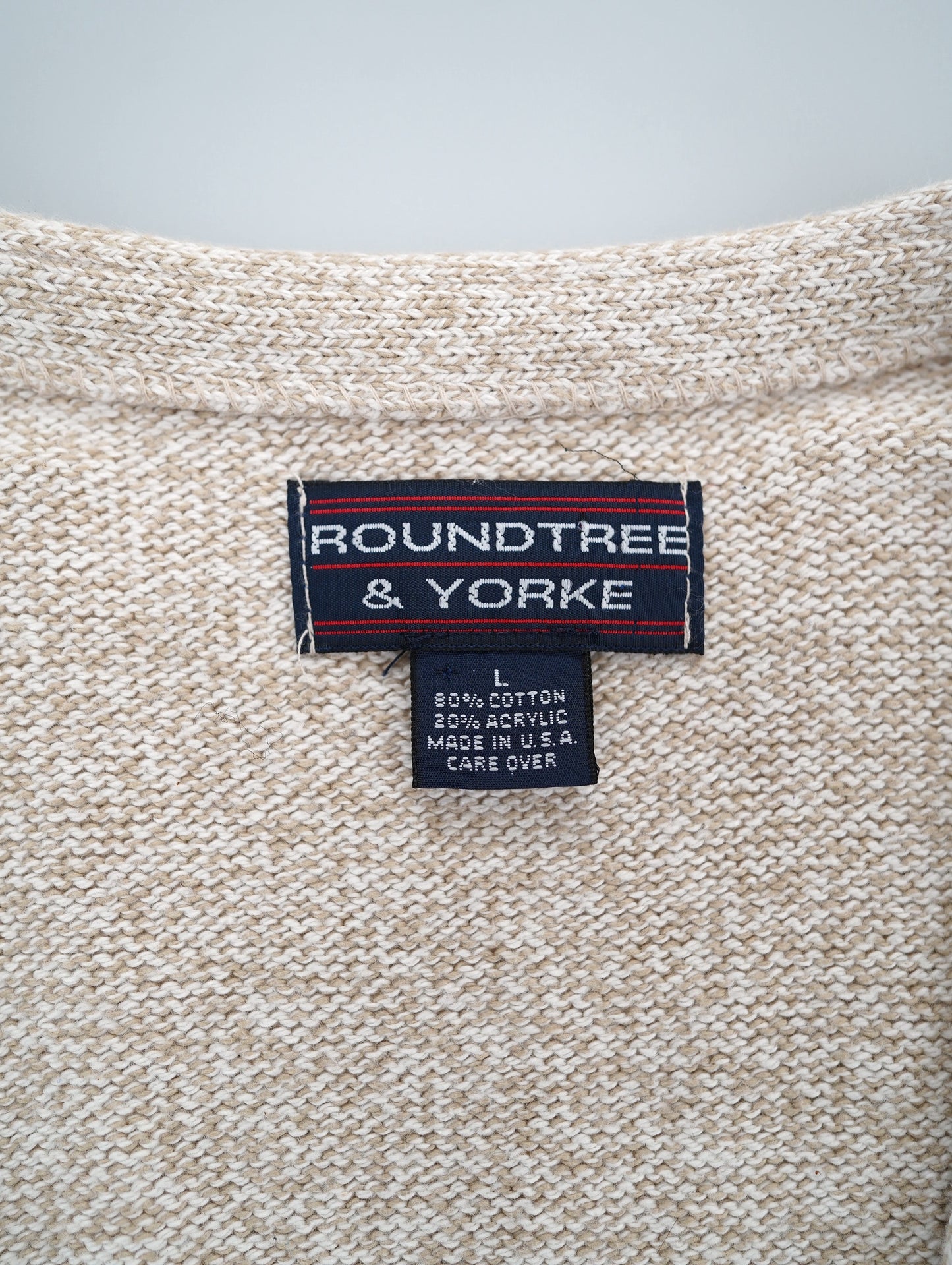 90s herringbone knit vest