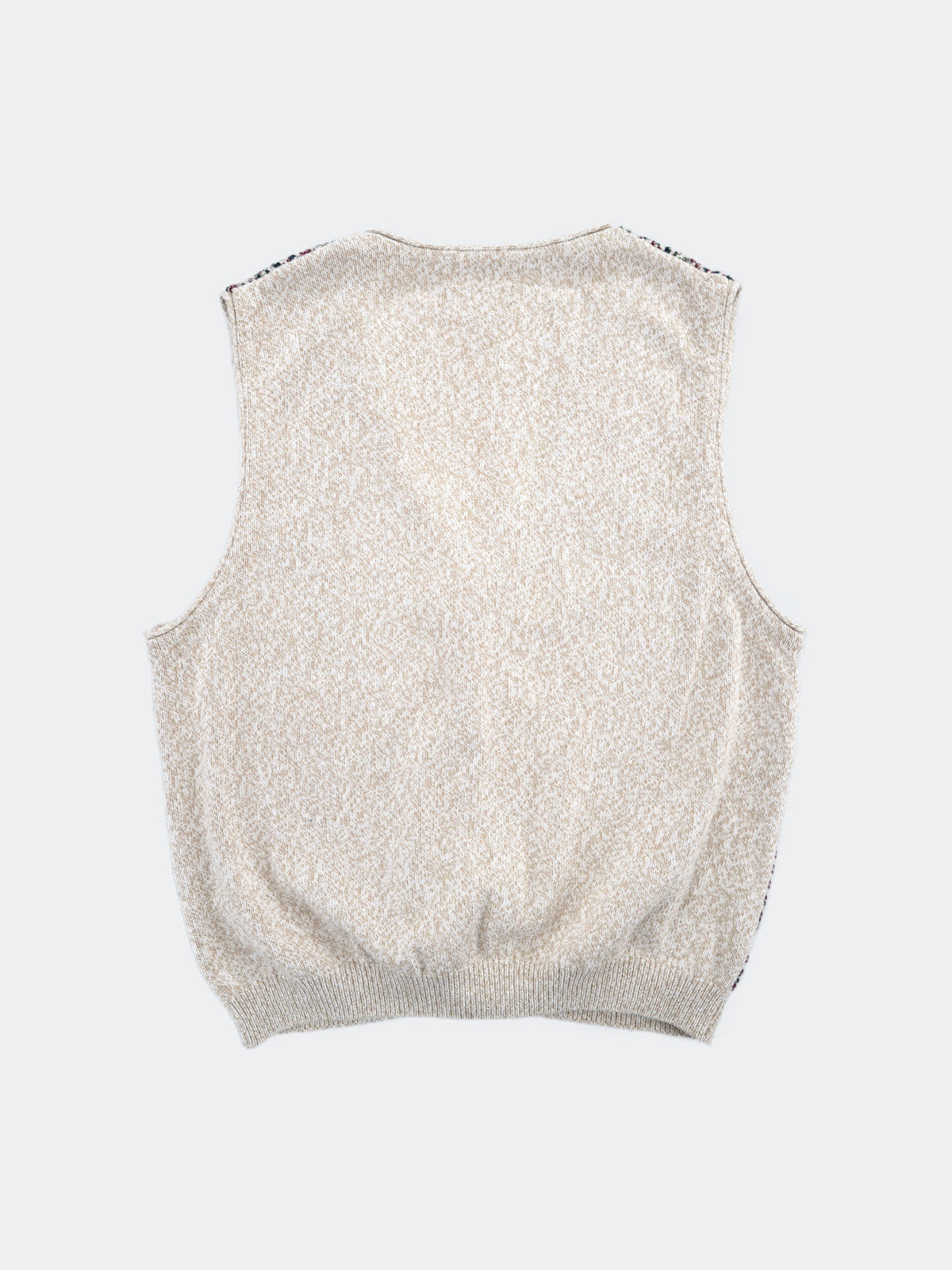 90s herringbone knit vest