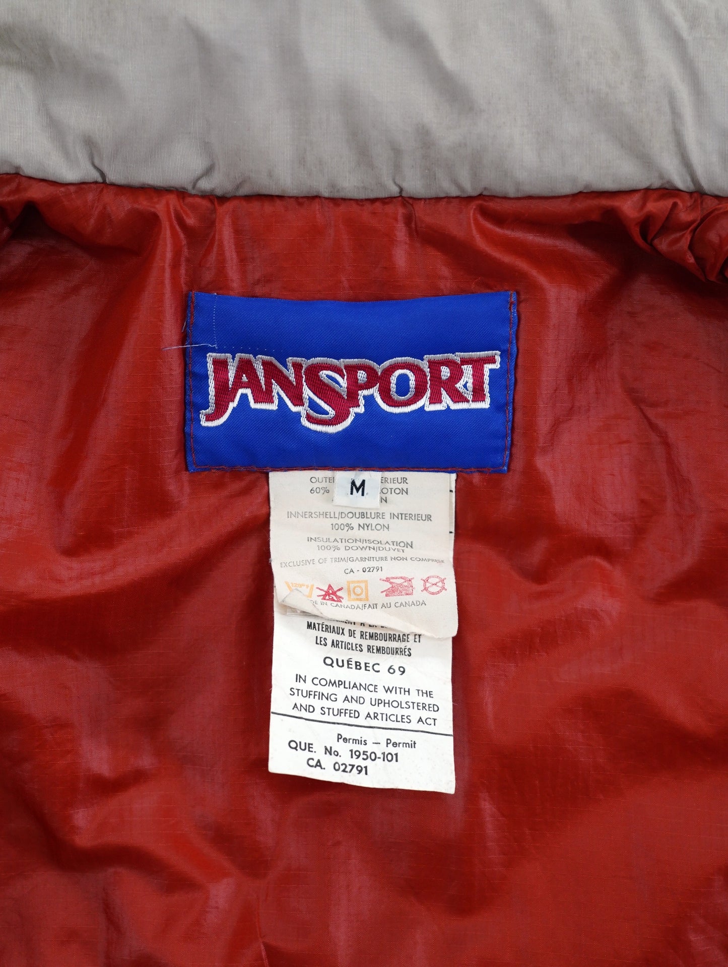 80s-90s JANSPORT down vest