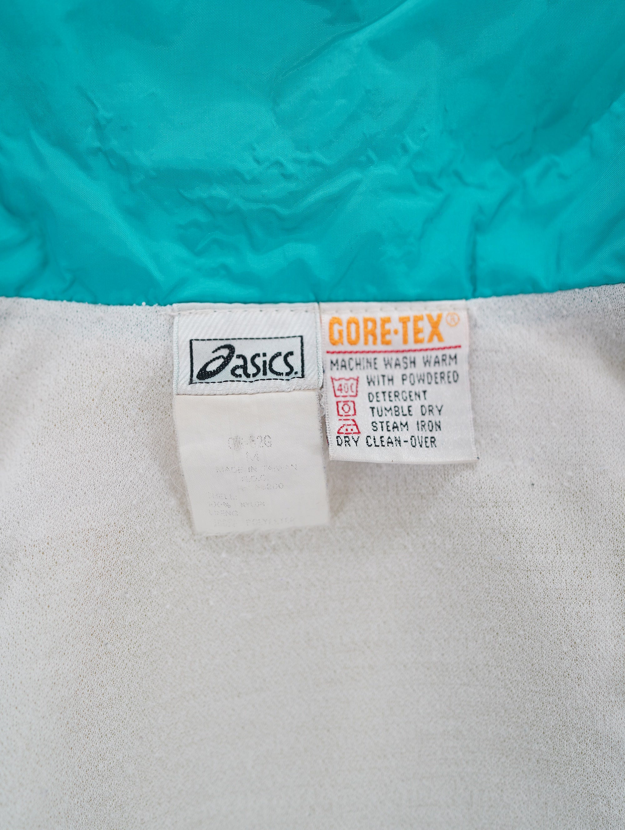 90s asics gore-tex windbreaker – NEVERKNOWS