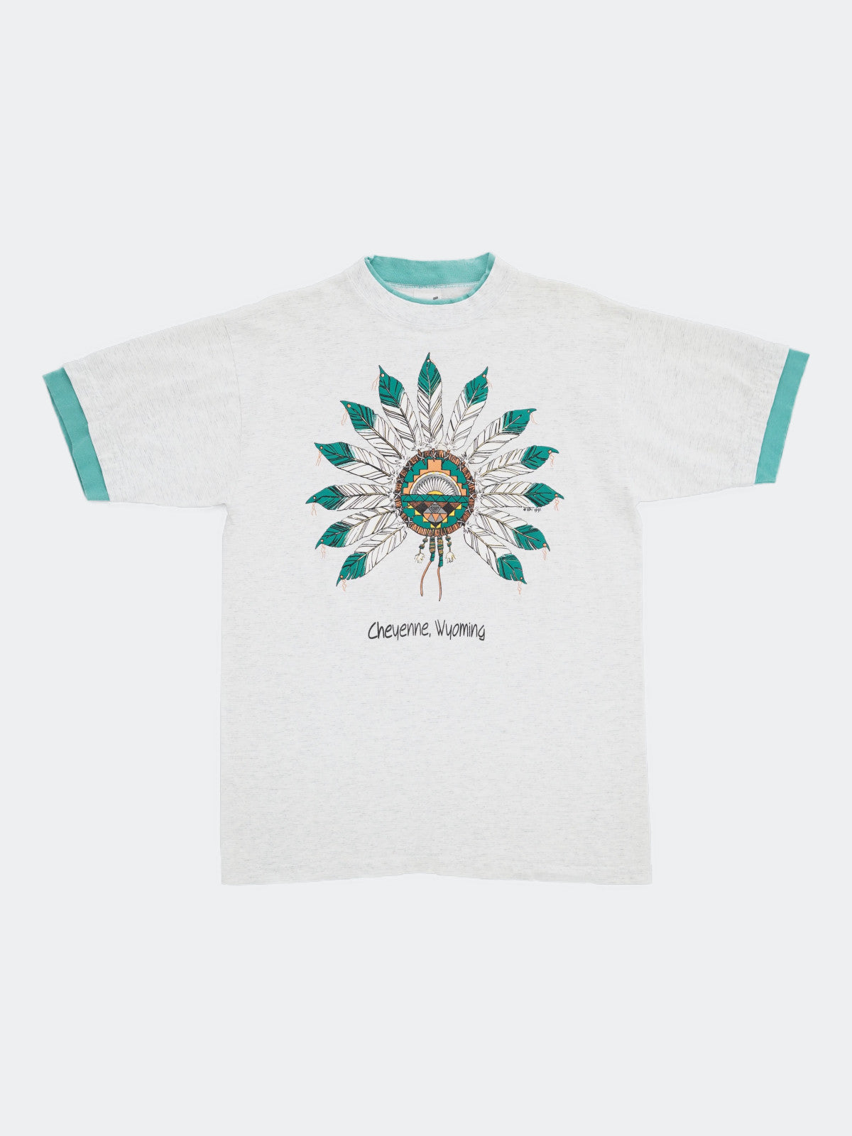 90s fake layered tee