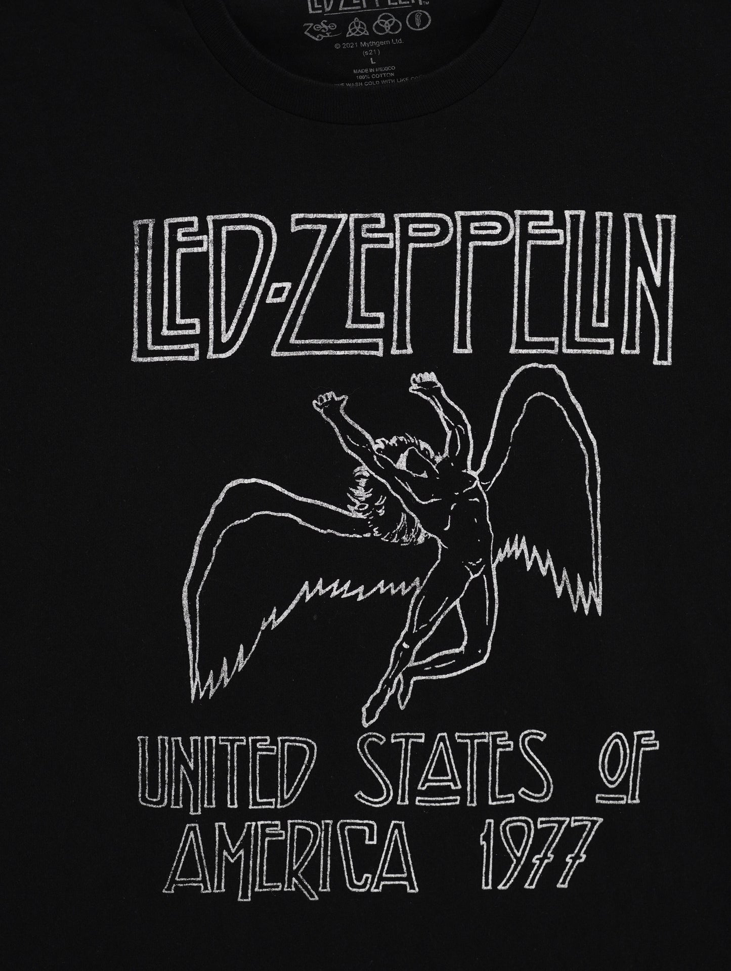 Red zeppelin tee