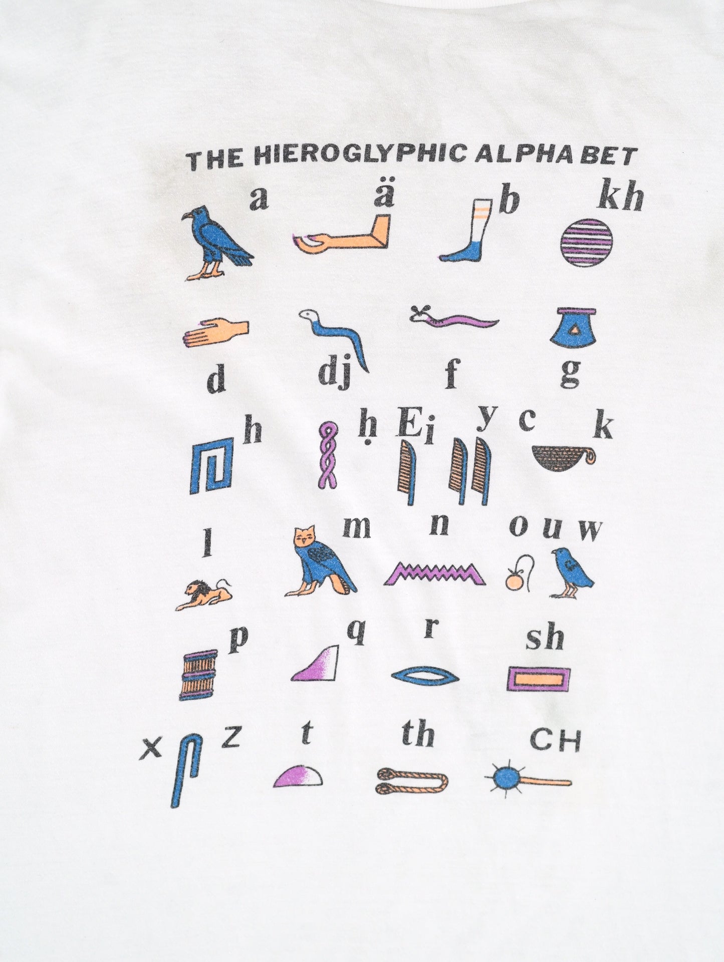 HIEROGLYPHIC design tee