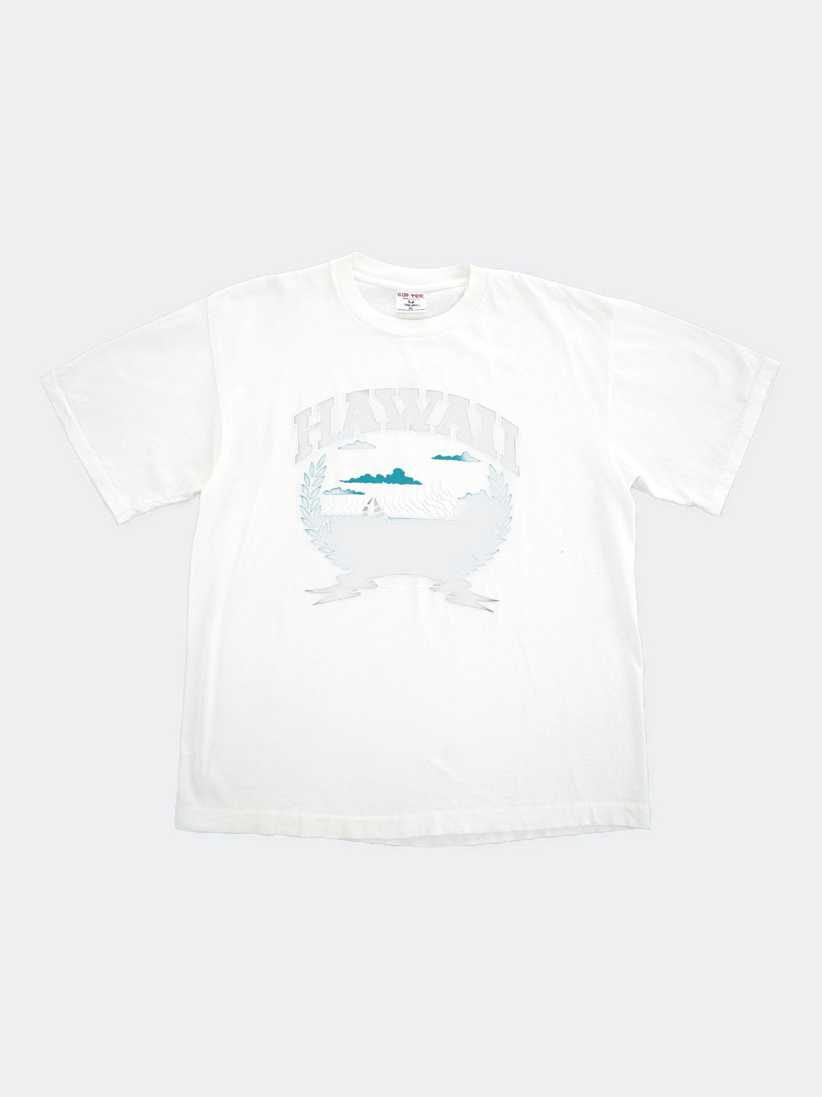 80s rubber print tee