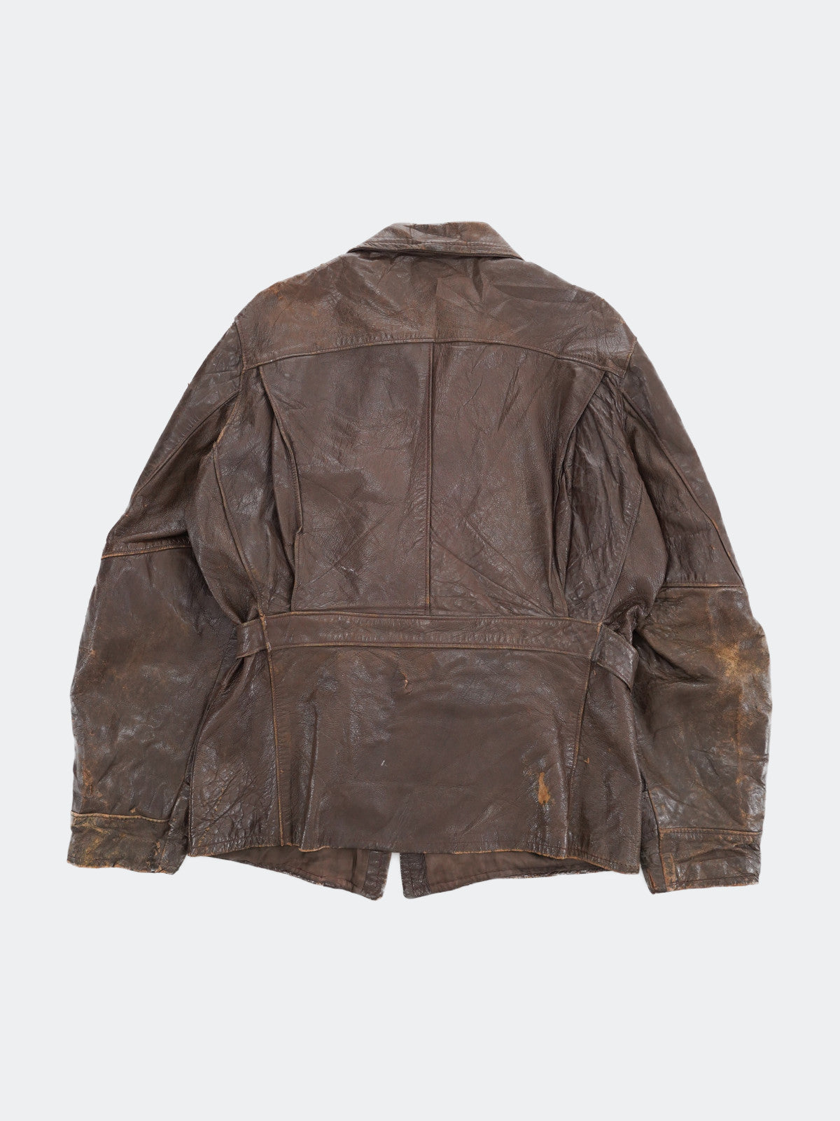 50s Genuine American leather jacket – NEVERKNOWS