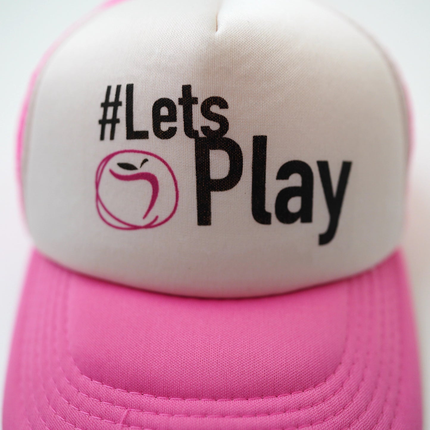 "Lets Play" Mesh cap