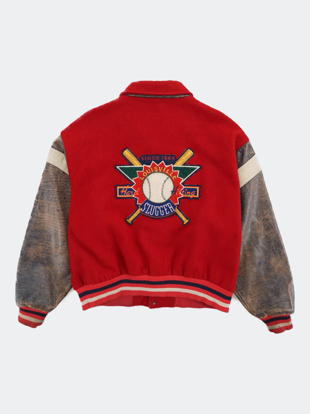 80s Louisville Slugger stadium jacket