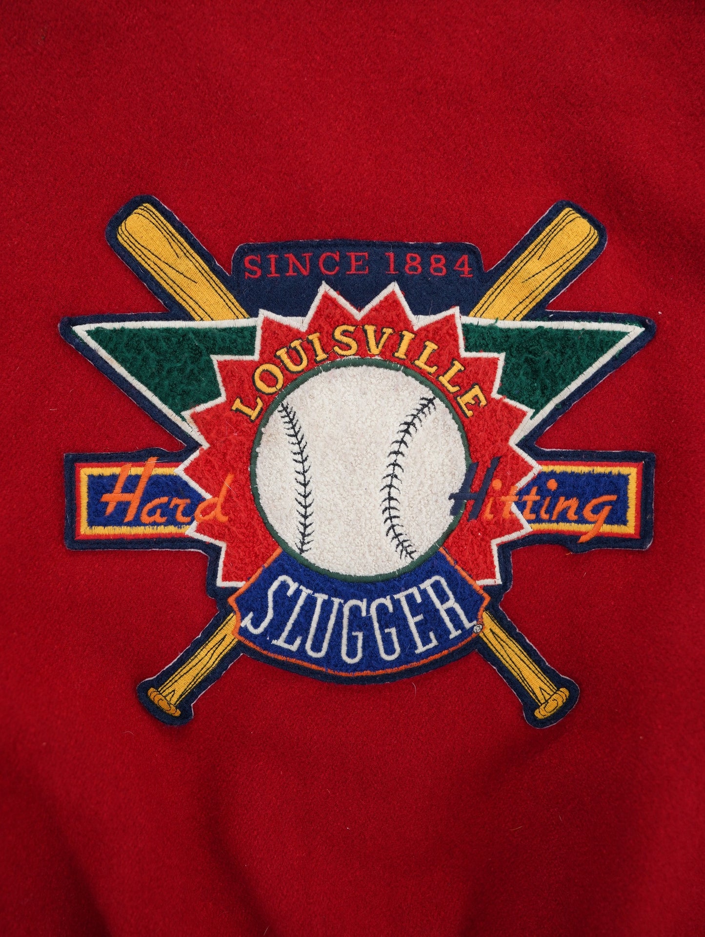 80s Louisville Slugger stadium jacket