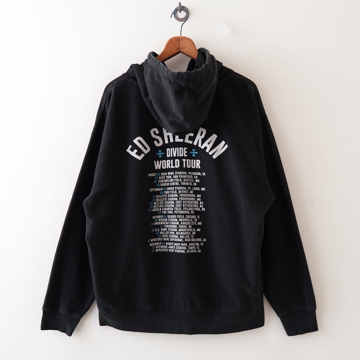 ed sheeran world tour hoodie