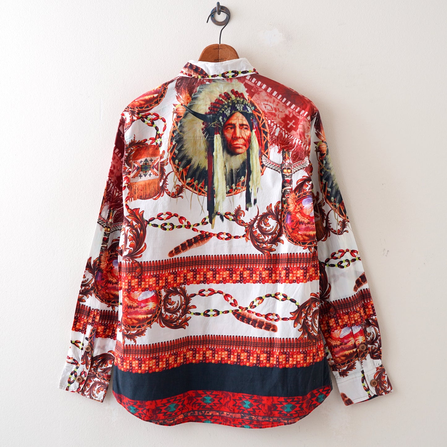 DECIBEL indian pattern shirt