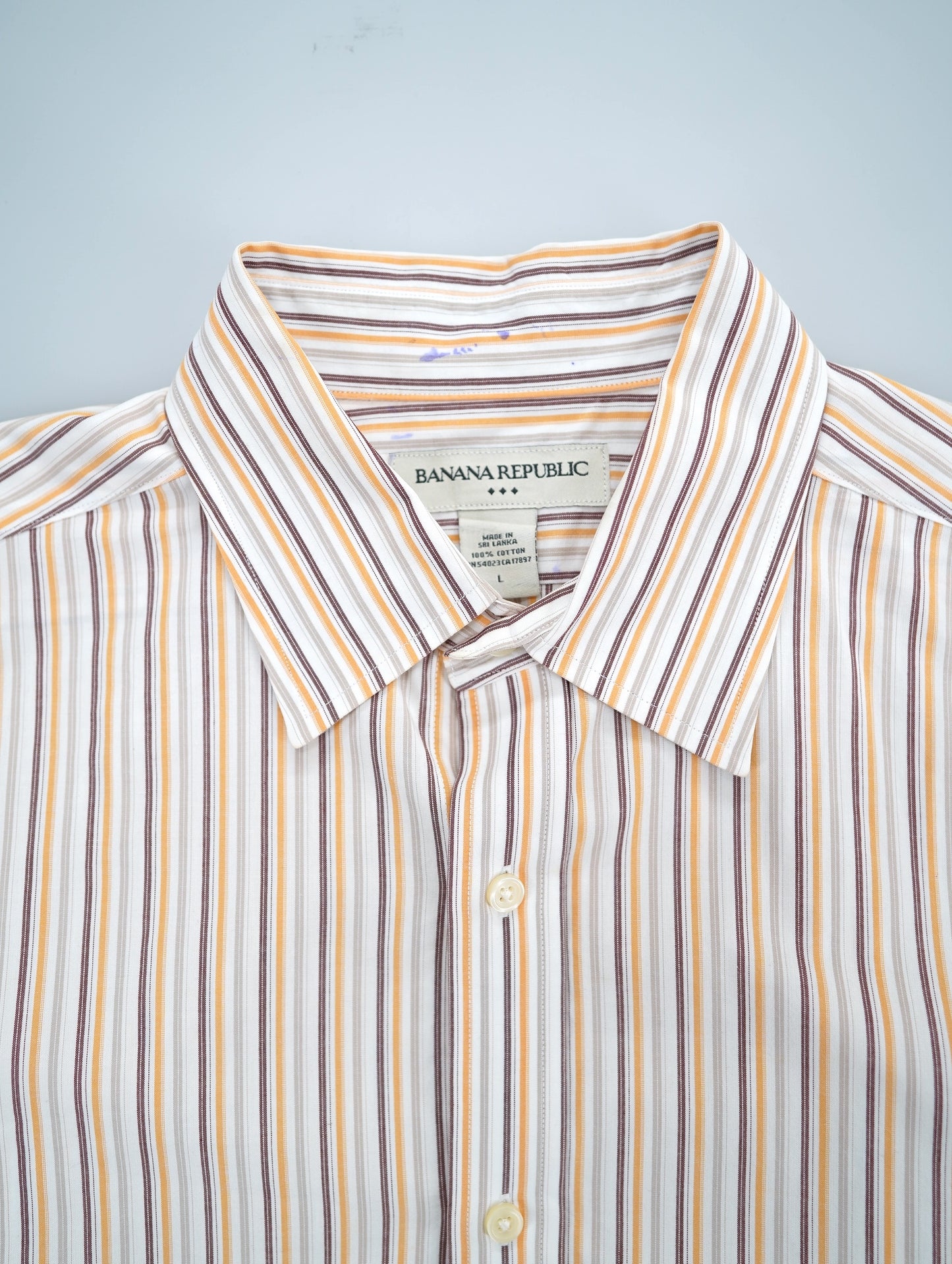 BANANA REPUBLIC stripe shirt