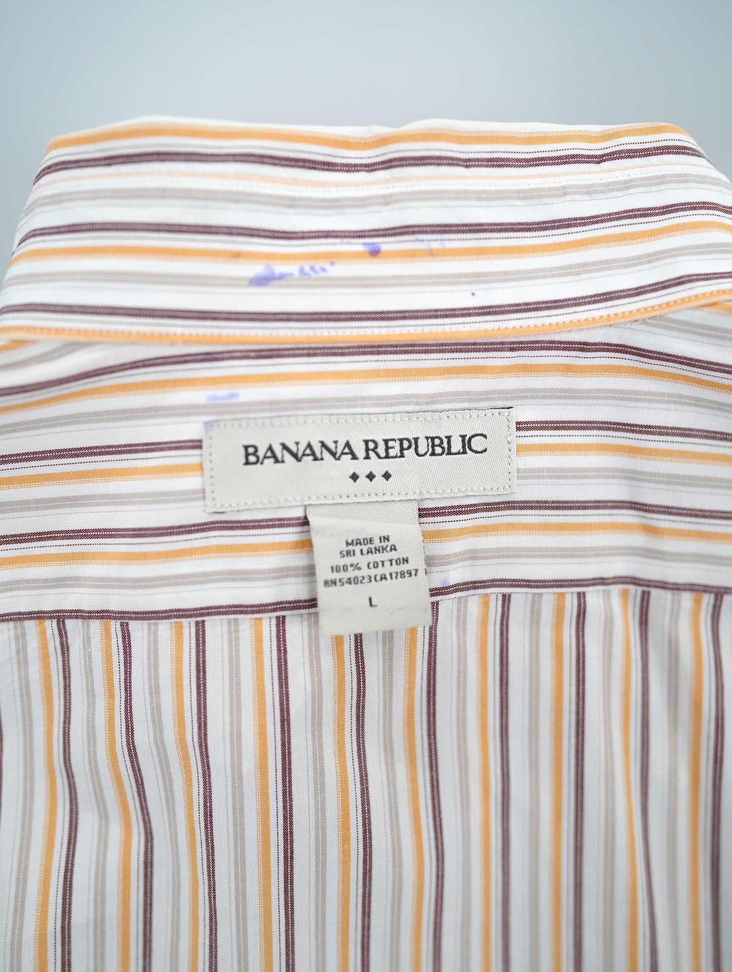 BANANA REPUBLIC stripe shirt
