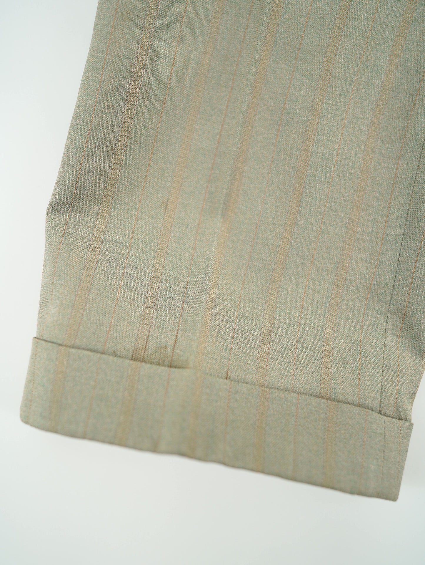 no tuck stripe slacks