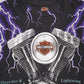 90s HARLEY DAVIDSON Thunder & Lightning tee