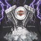 90s HARLEY DAVIDSON Thunder & Lightning tee