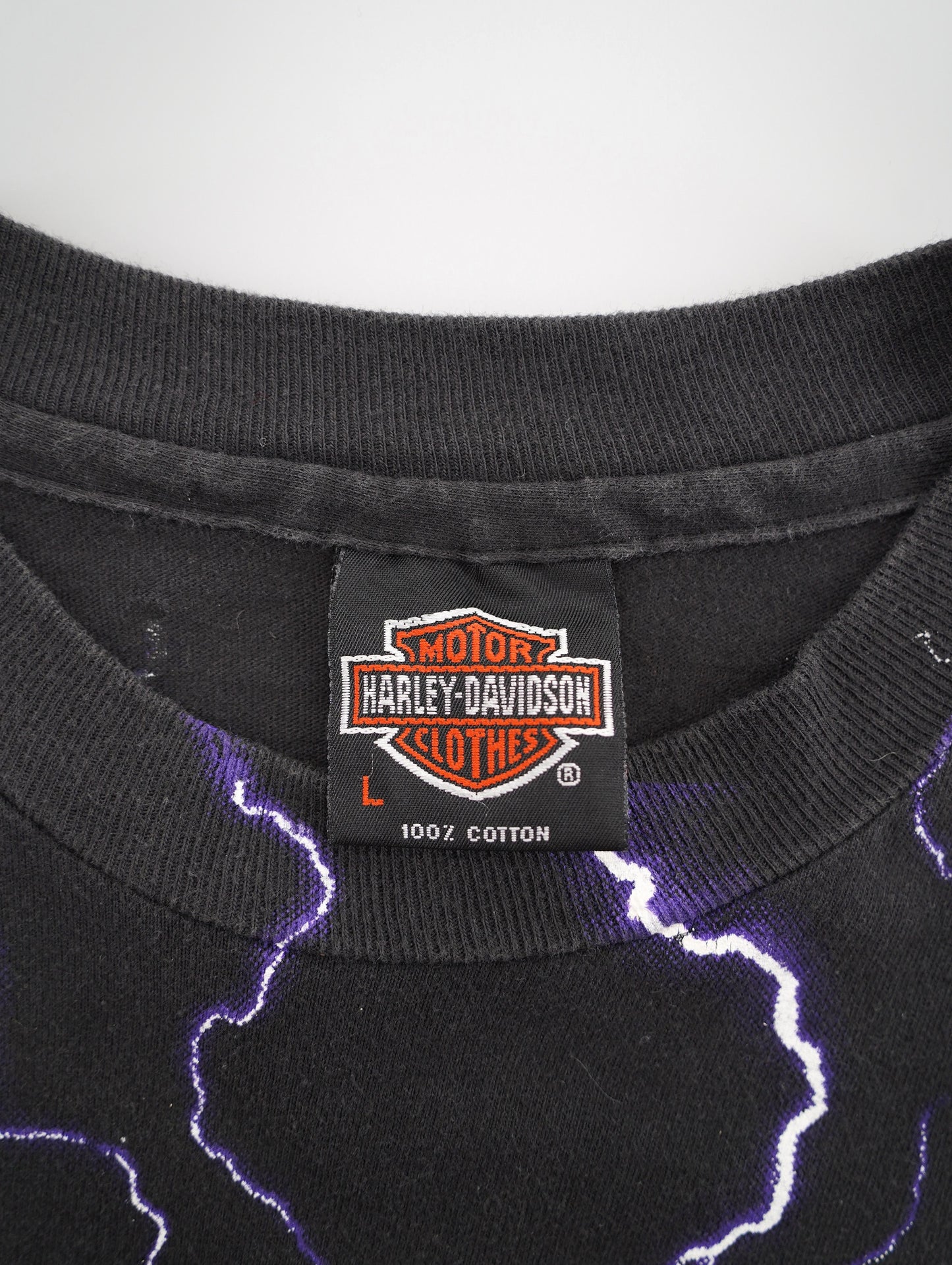 90s HARLEY DAVIDSON Thunder & Lightning tee