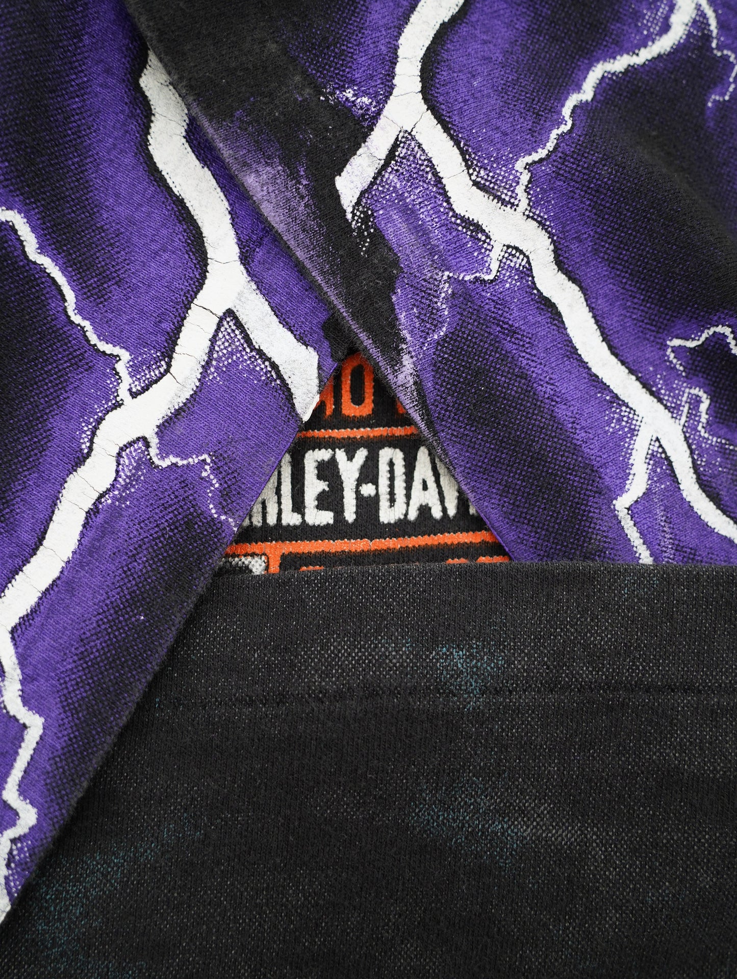 90s HARLEY DAVIDSON Thunder & Lightning tee