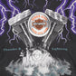 90s HARLEY DAVIDSON Thunder & Lightning tee