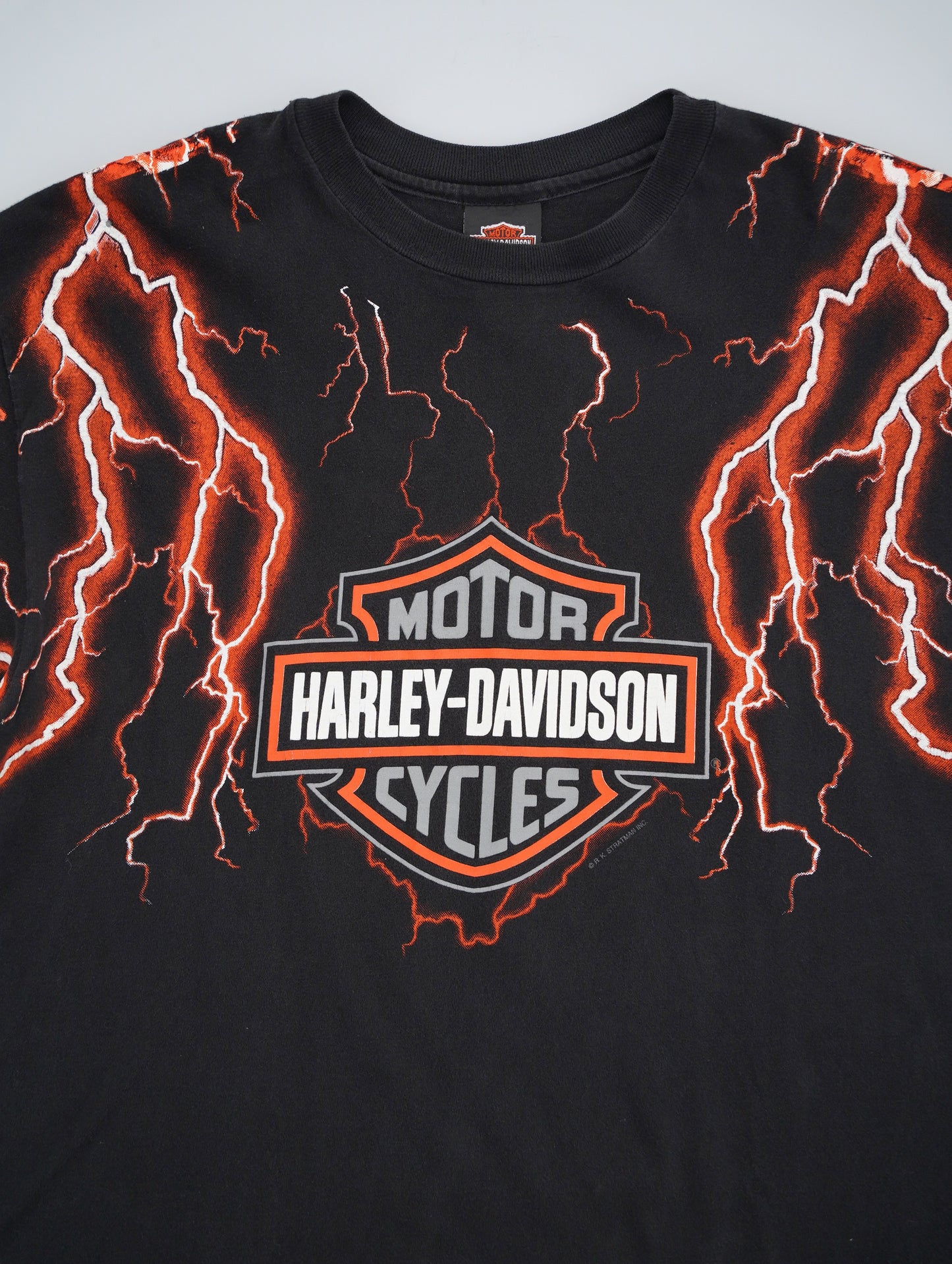 90s HARLEY DAVIDSON Thunder Buffalo tee