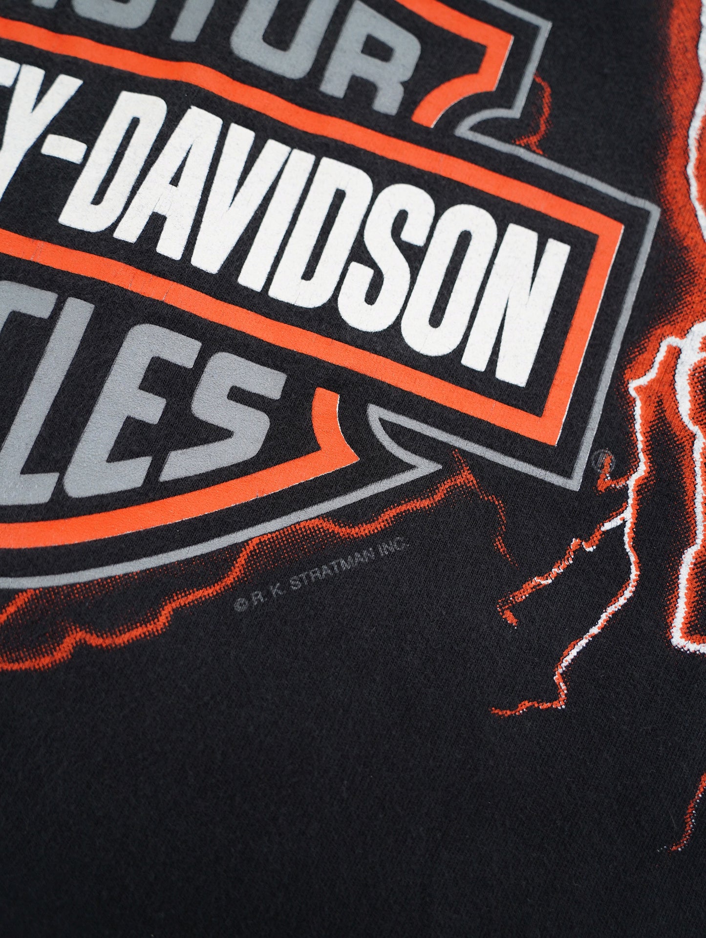 90s HARLEY DAVIDSON Thunder Buffalo tee