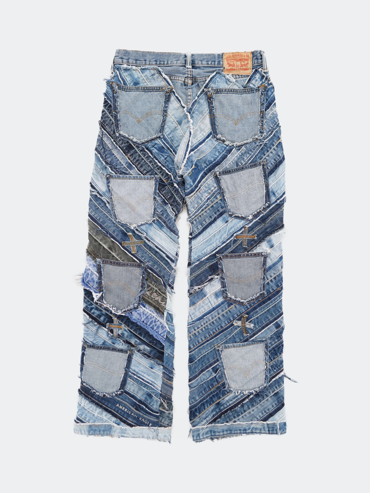 Levi's remake denim pants – NEVERKNOWS