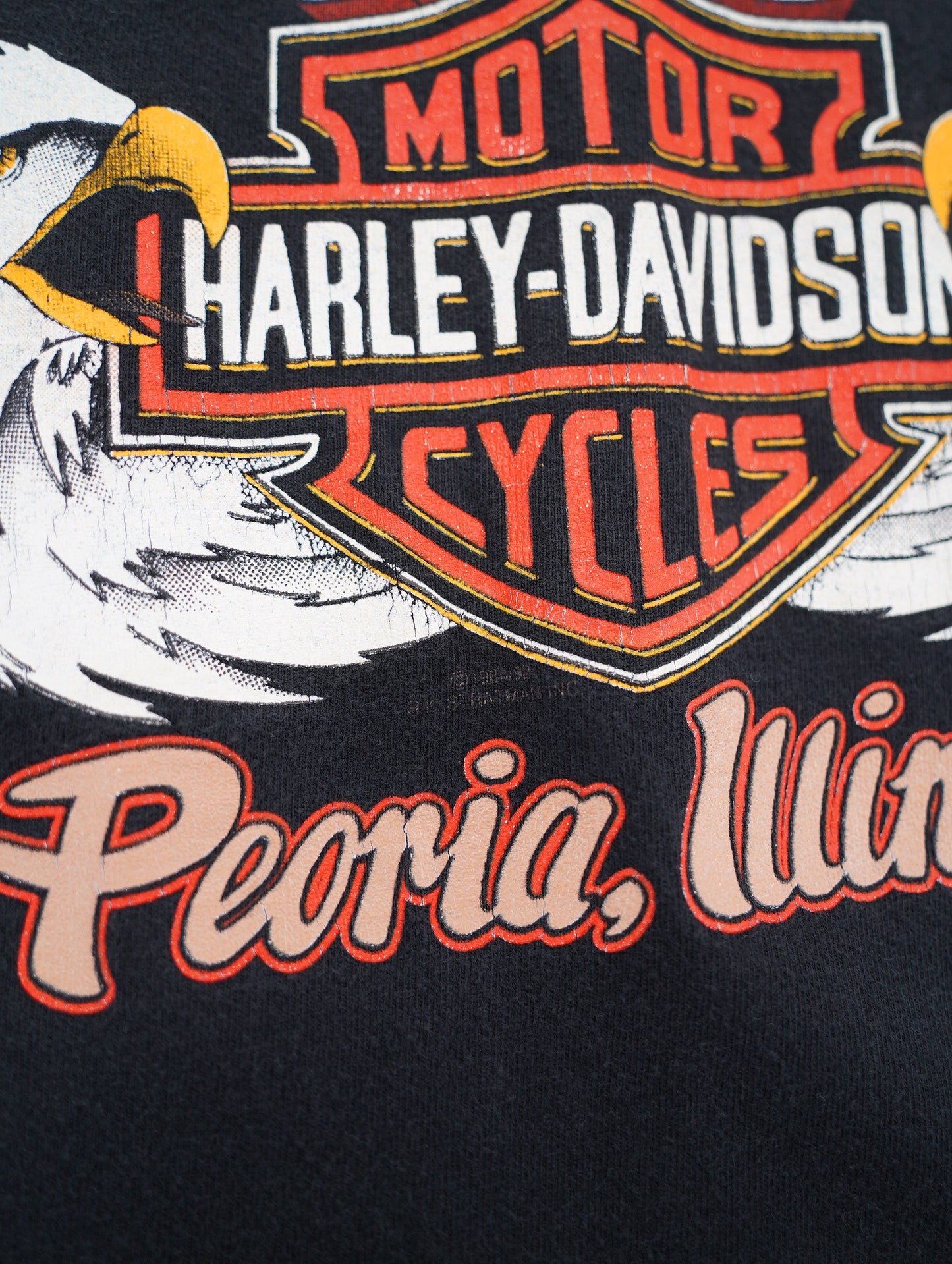 90s HARLEY DAVIDSON Thunder Buffalo tee