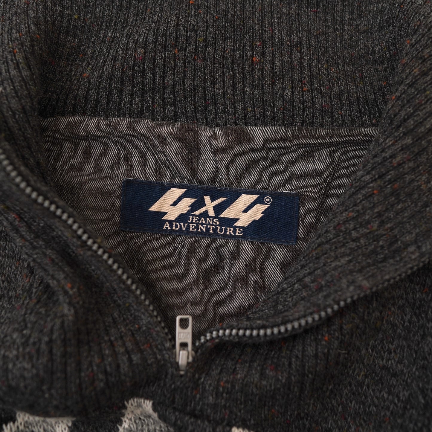 4x4 JEANS ADVENTURE half zip sweater