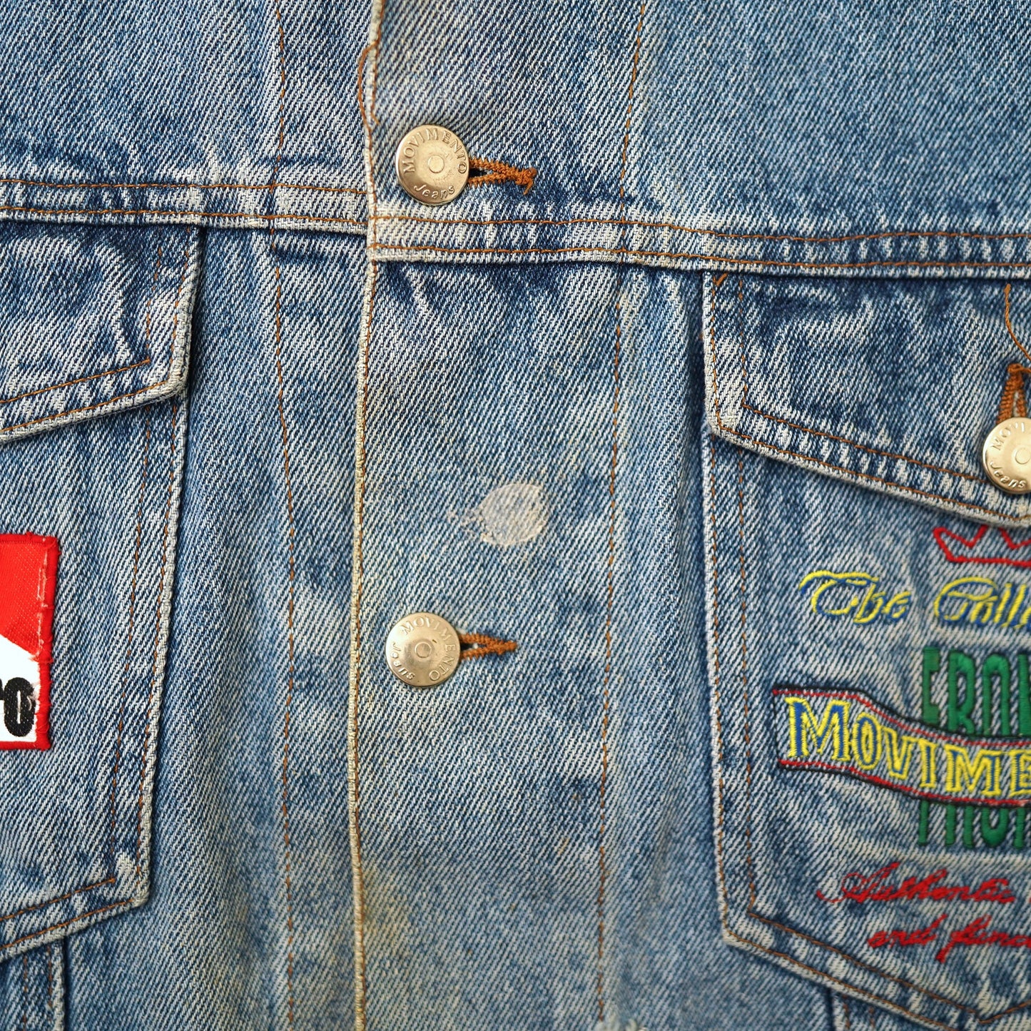 Marlboro design denim jacket