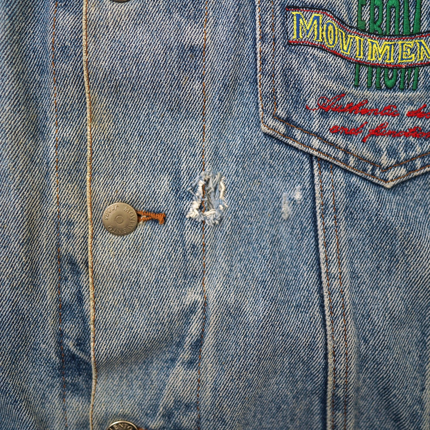 Marlboro design denim jacket