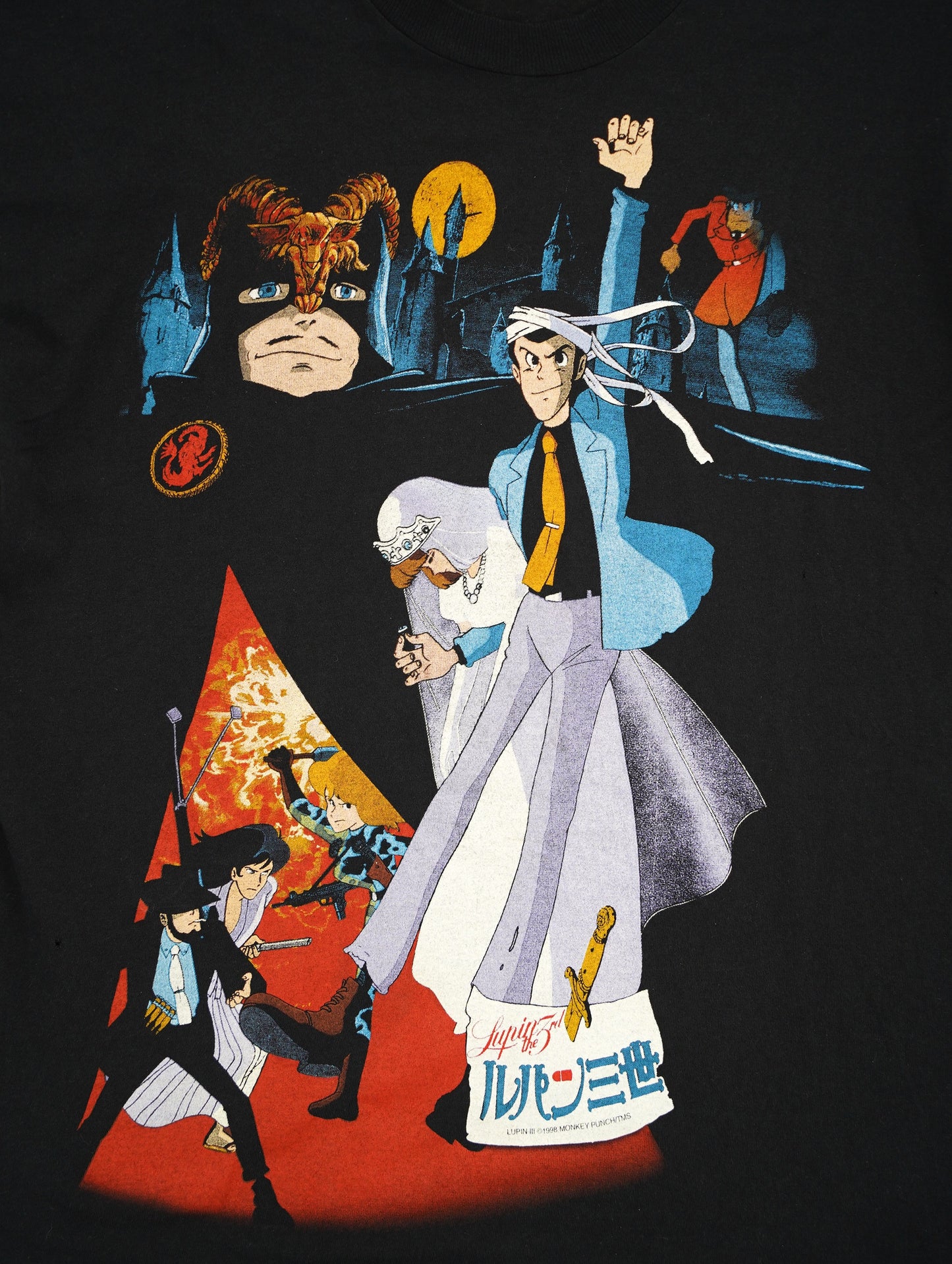 90s ルパン三世 カリオストロの城 tee