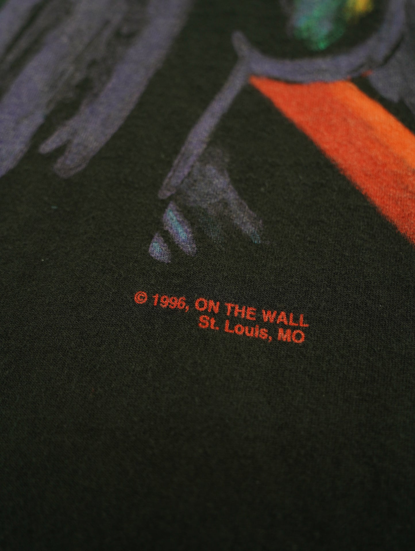 90s LIQUID BLUE ムンクの叫び tee