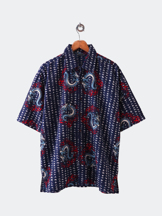 dragon pattern shirt