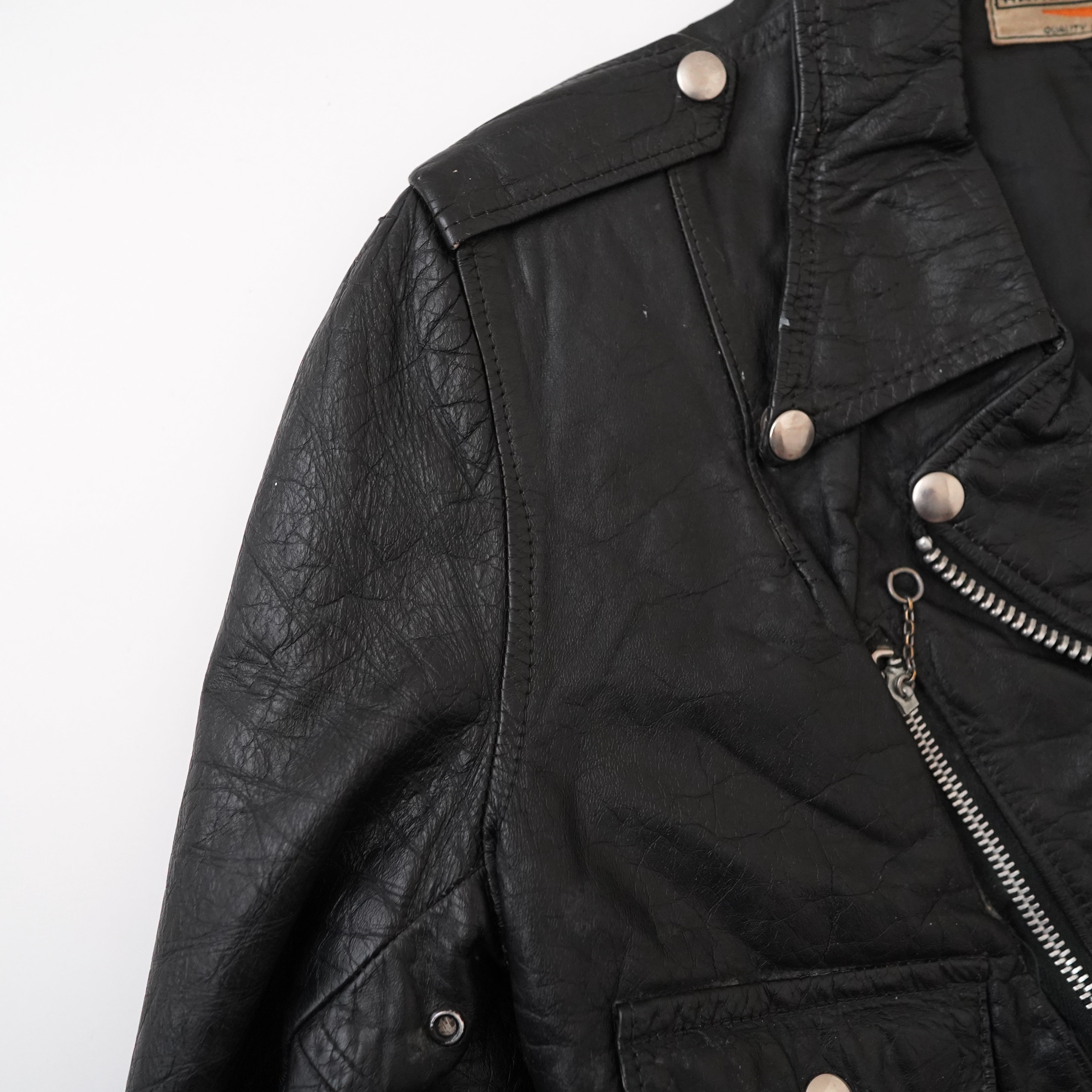 60s HARLEY DAVIDSON leather jacket – NEVERKNOWS