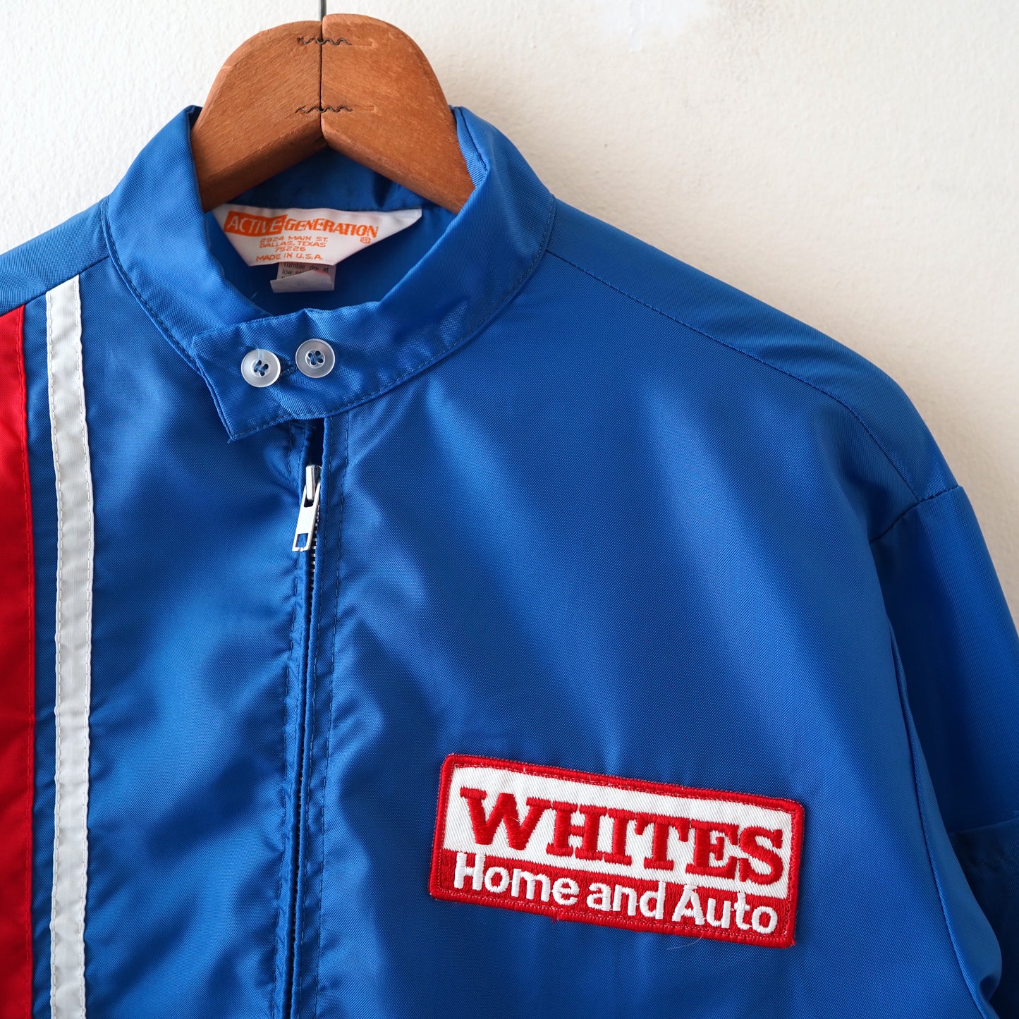 advertising racing nylon jacket