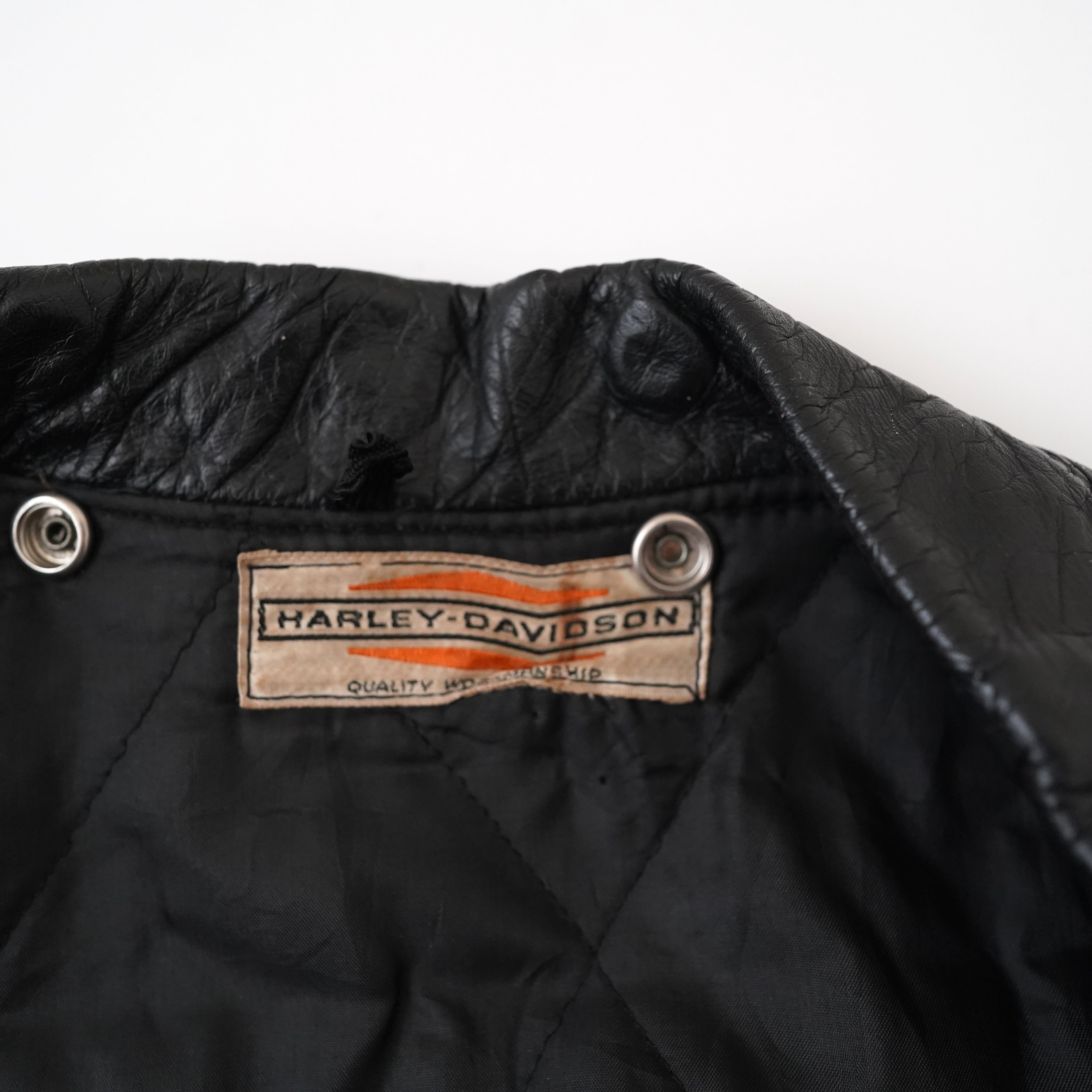 60s HARLEY DAVIDSON leather jacket – NEVERKNOWS