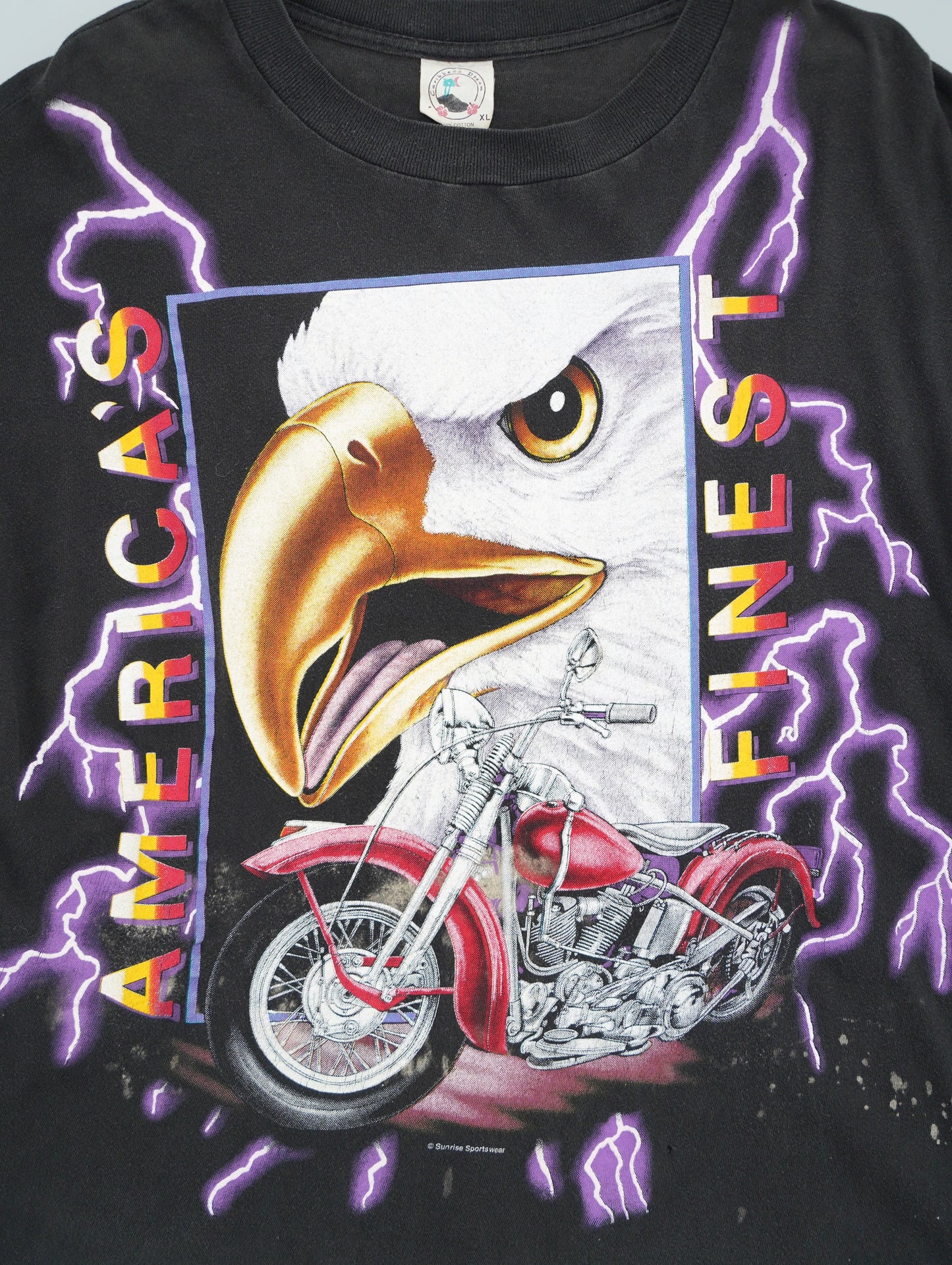 90s American thunder tee