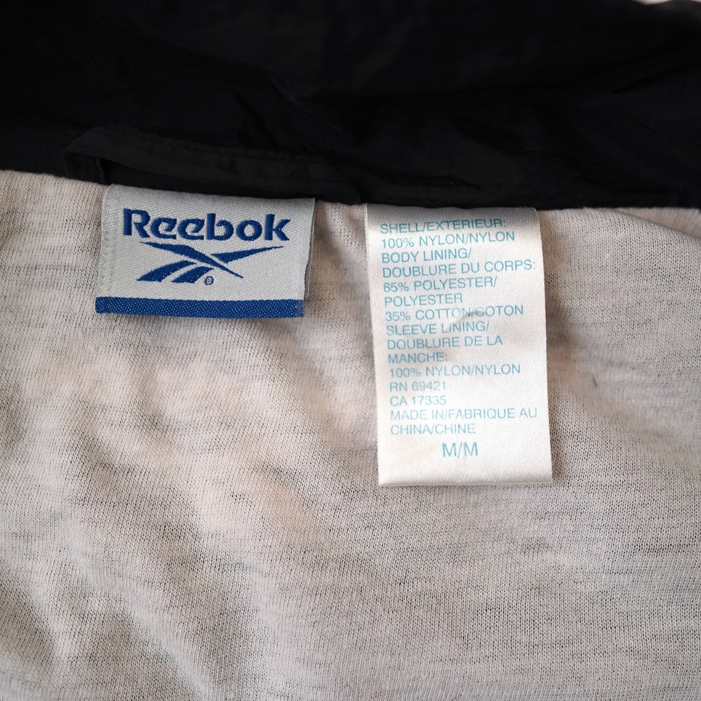 Reebok nylon jacket