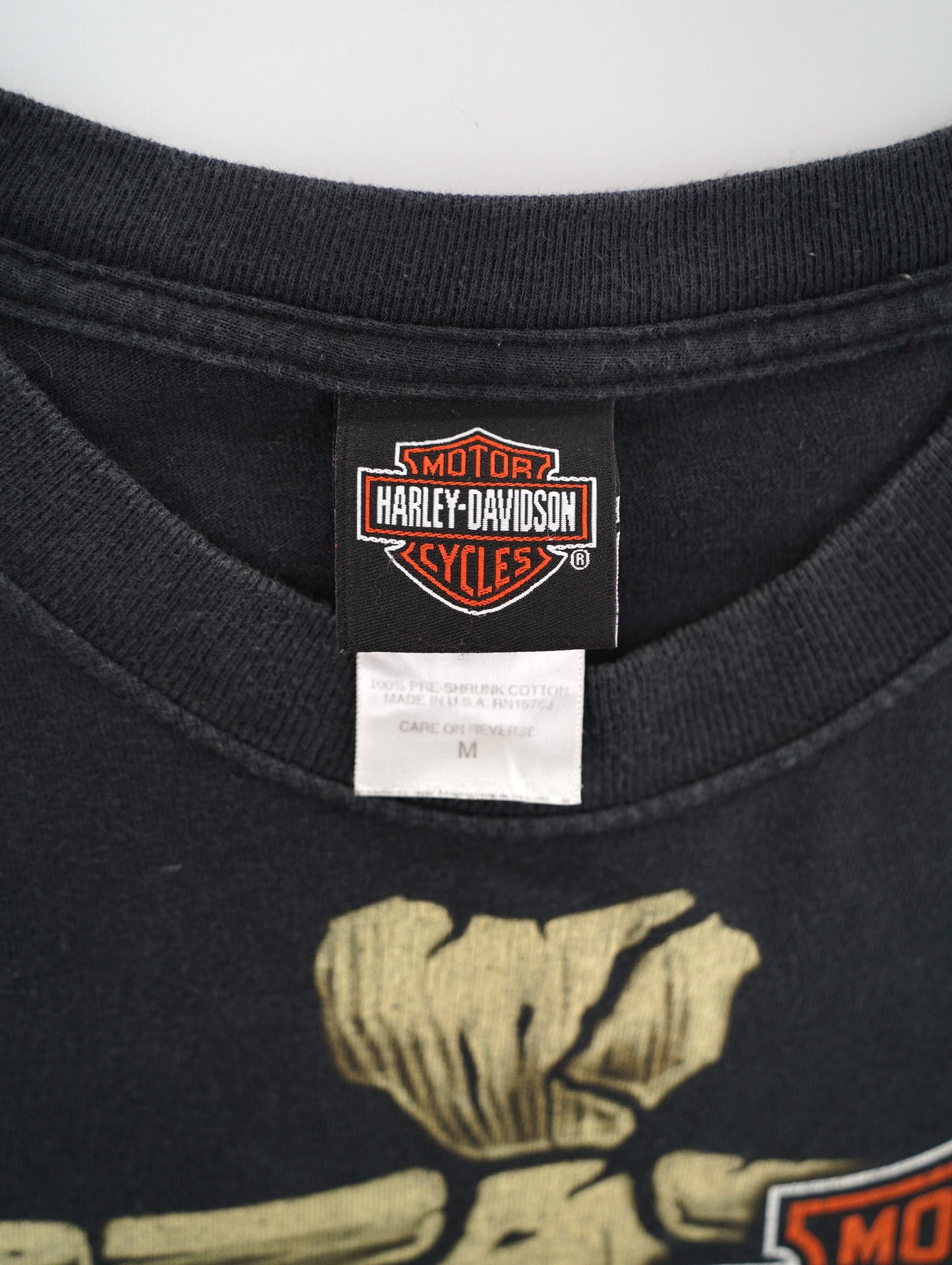 00s HARLEY DAVIDSON skelton long tee