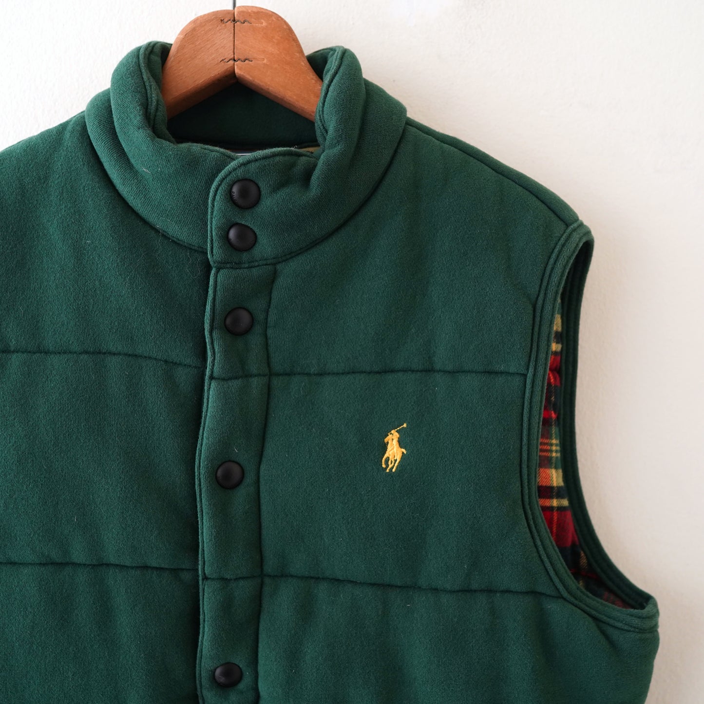 POLO by RALPH LAUREN check down vest