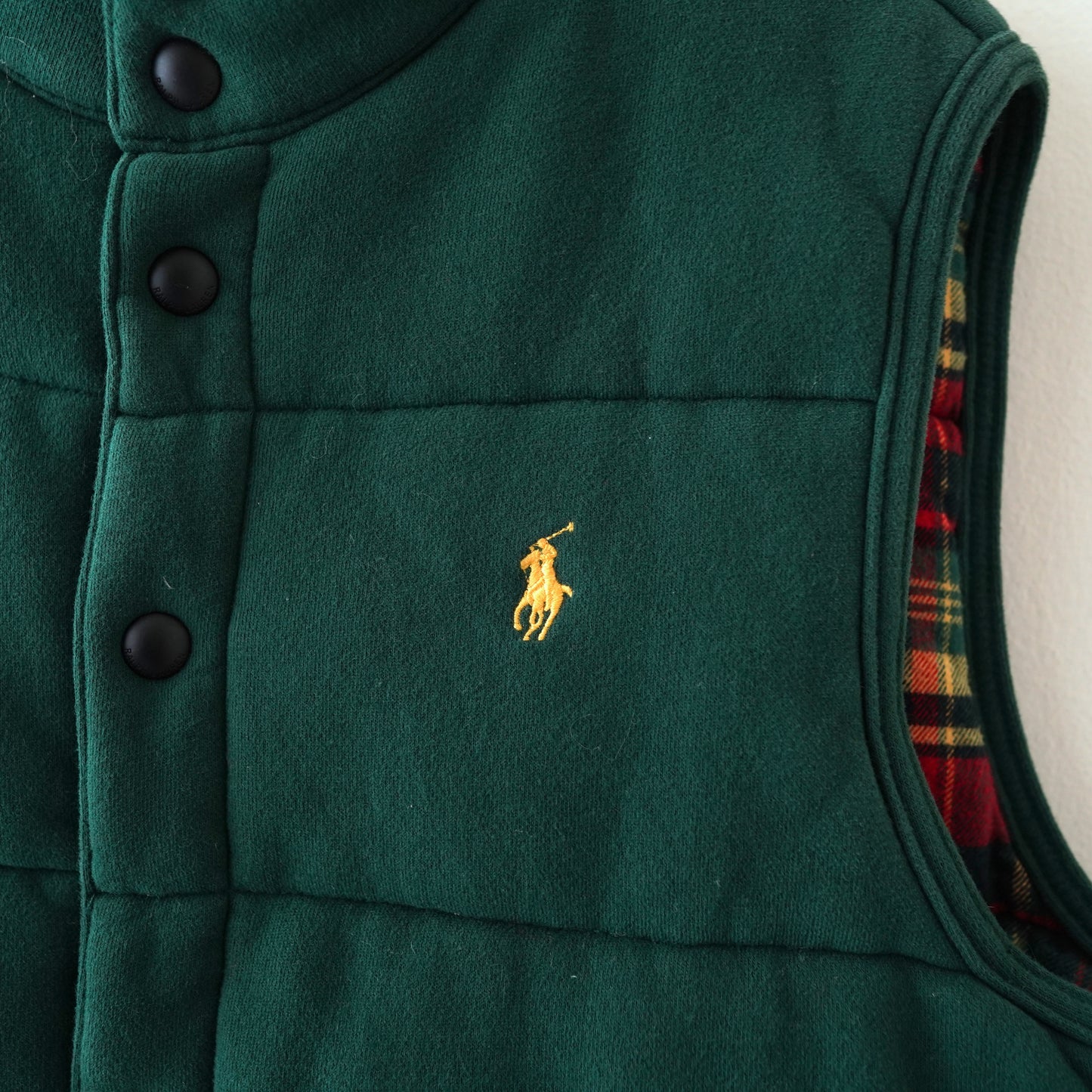 POLO by RALPH LAUREN check down vest