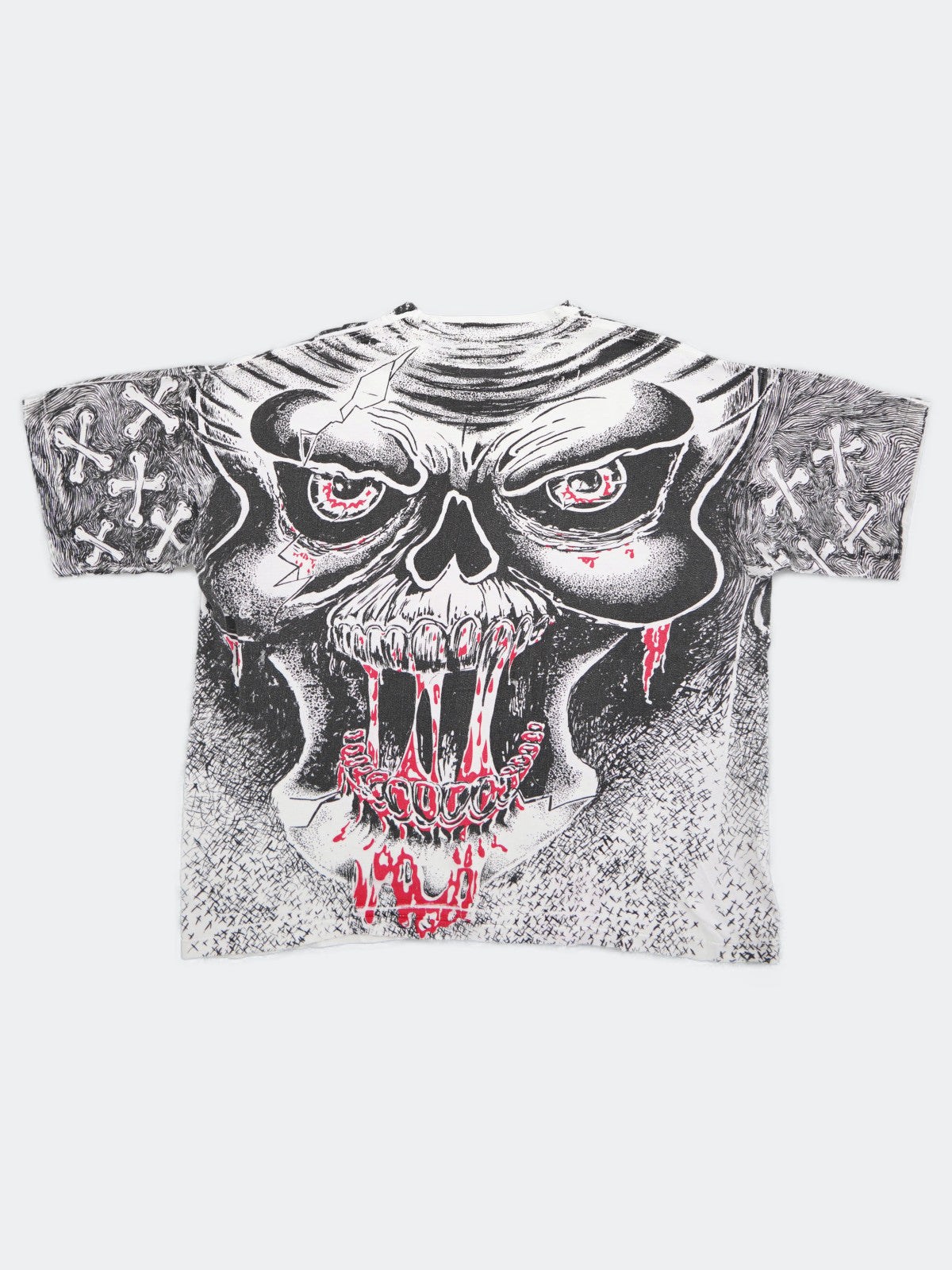90s skull tee