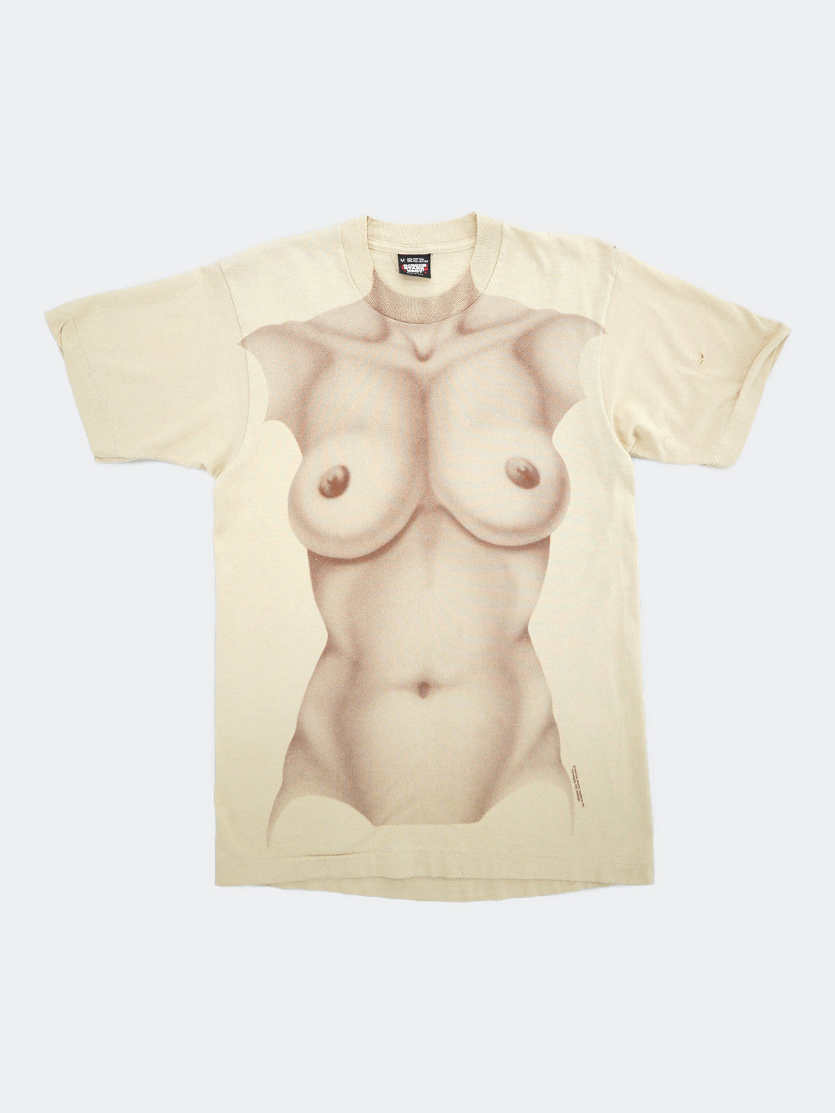 80s nude woman tee
