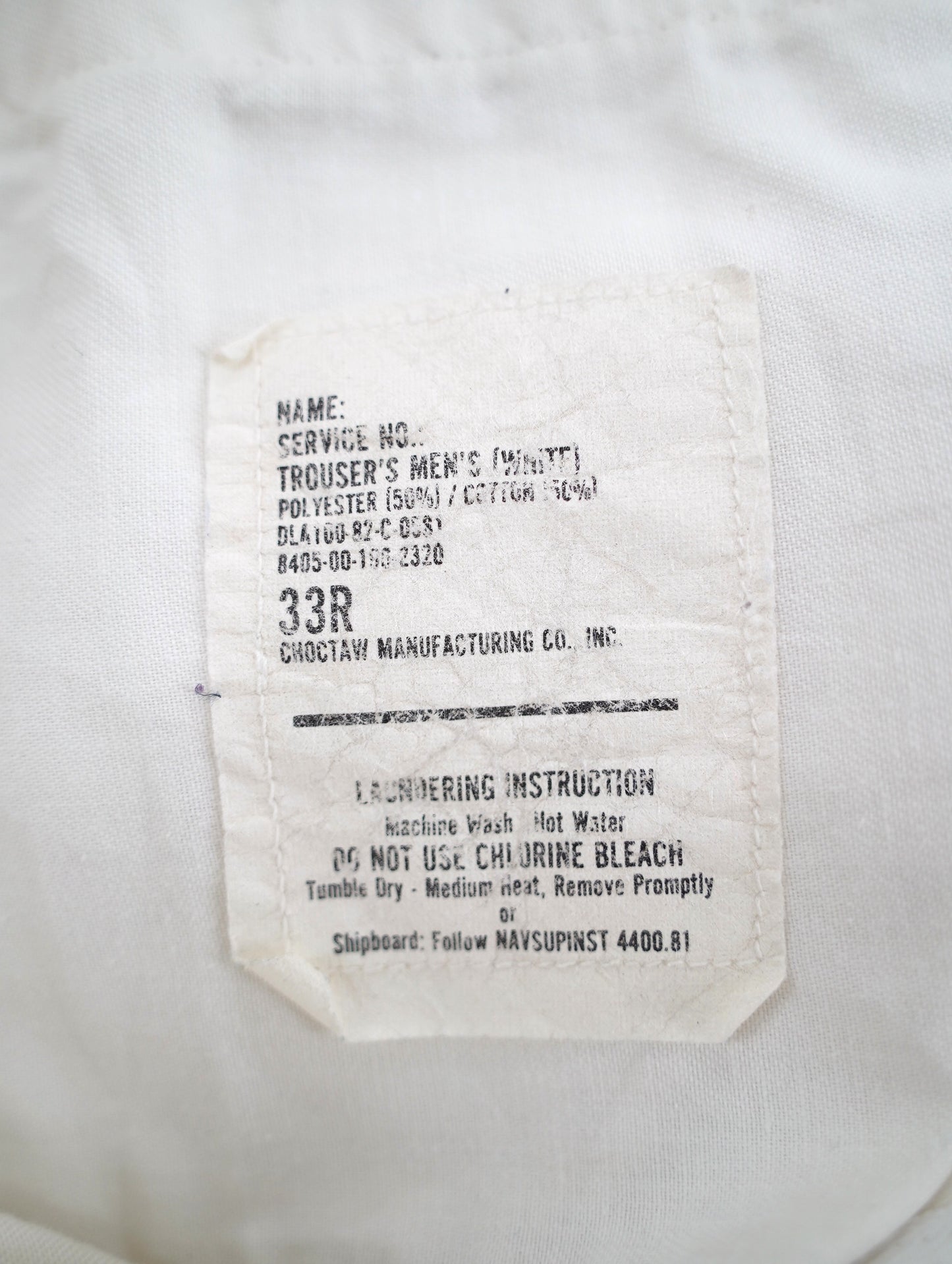 80s US.navy sailor pants